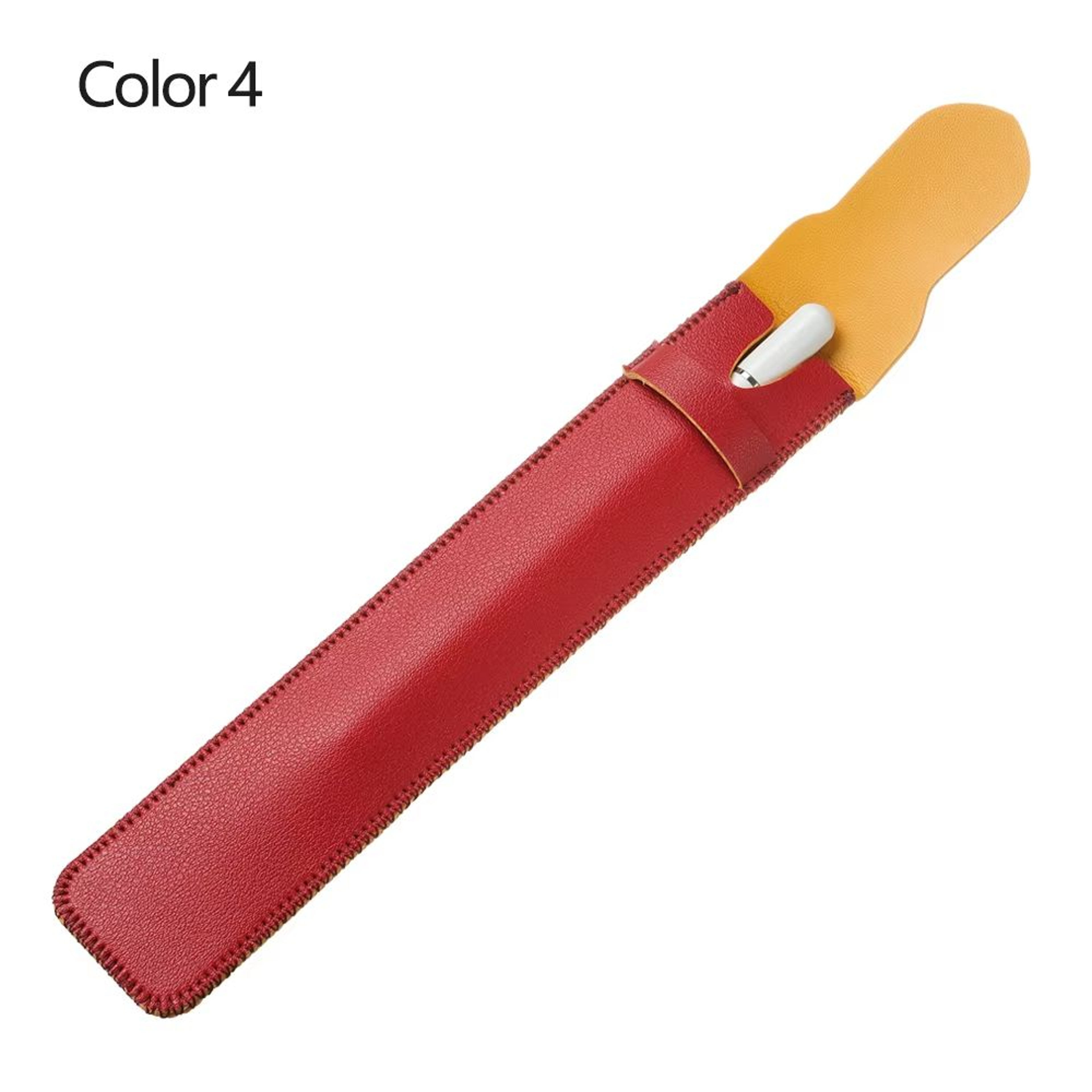 Soft Leather Stylus Pen Cover Case With Cap Nib Protector For Apple Pencil And IPad Touch Pen 12