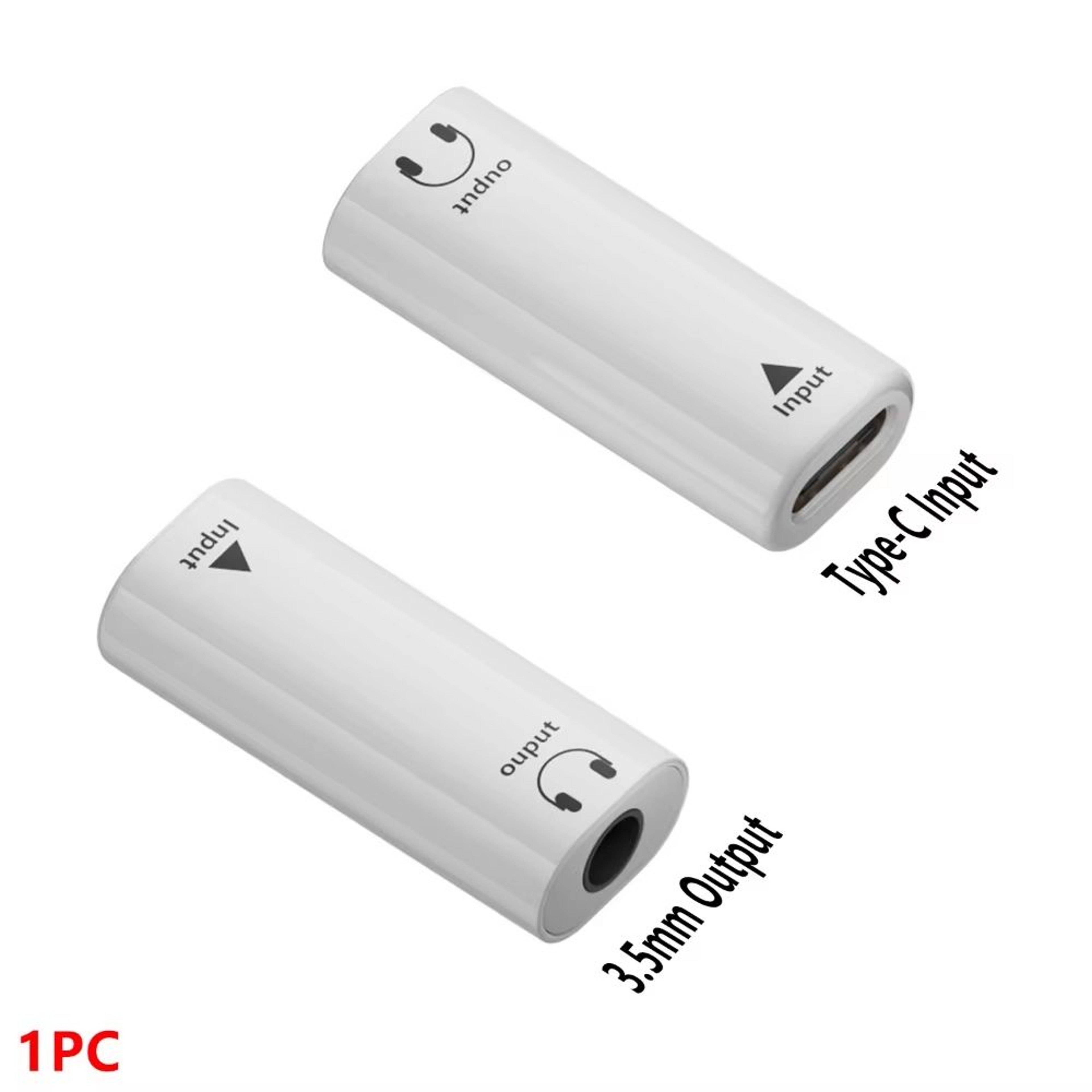USBC To 35 Mm HiFi Audio Adapter DAC Converter MaletoFemale AUX Connector 8