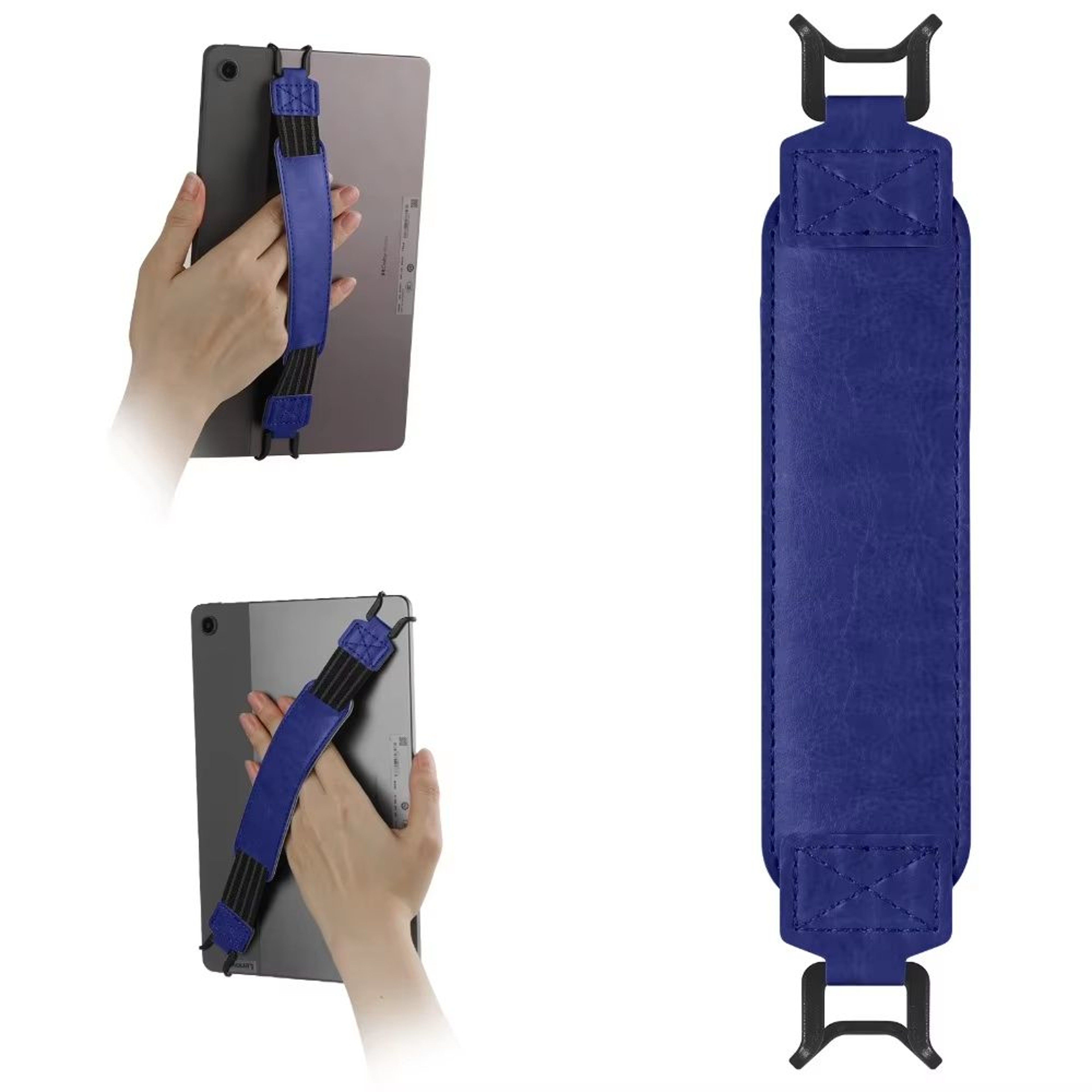 Universal Leather Tablet Hand Strap With AntiSlip Finger Grip Holder 16