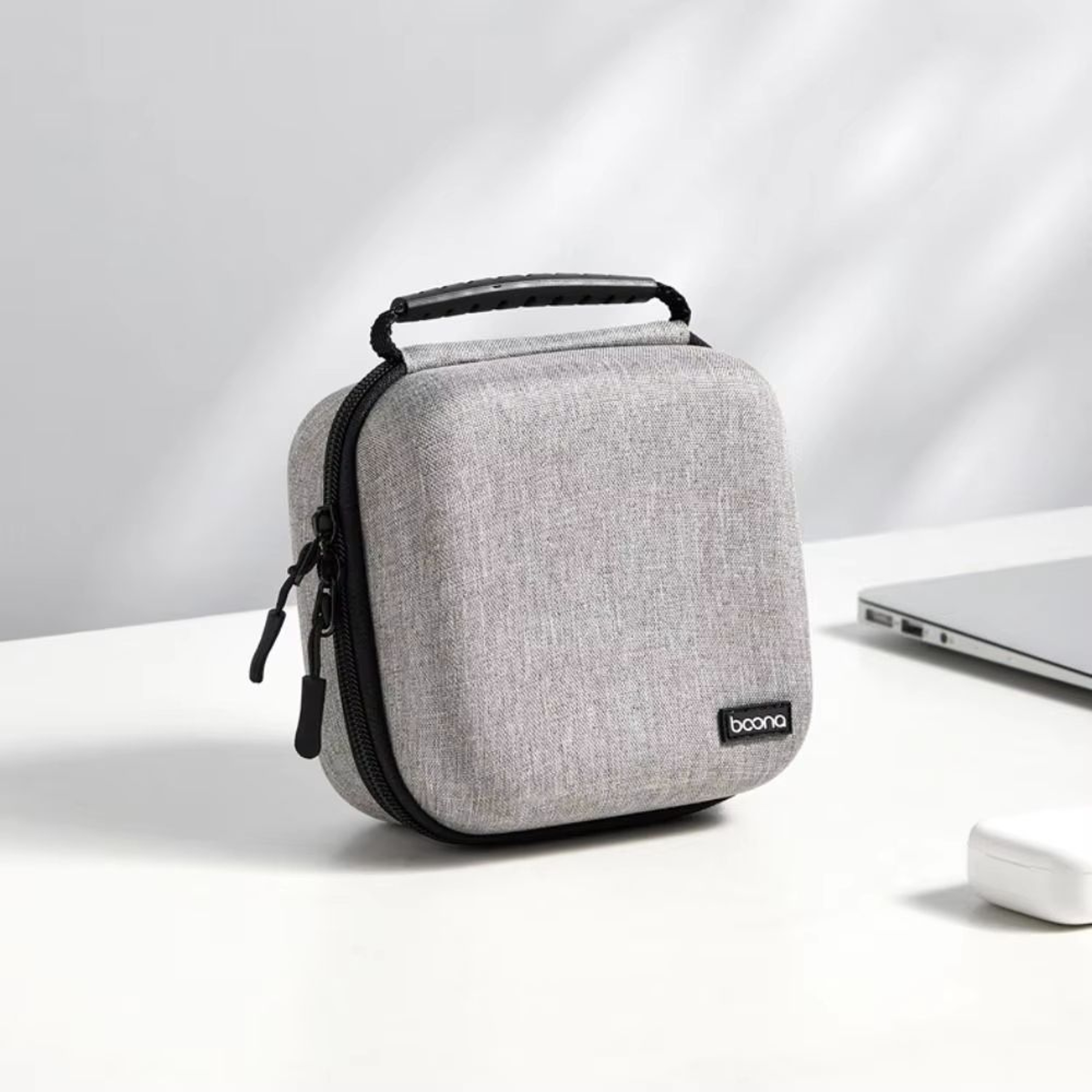 Portable Hard EVA Carrying Case With Shockproof Waterproof Protection For Mac Mini M4 0
