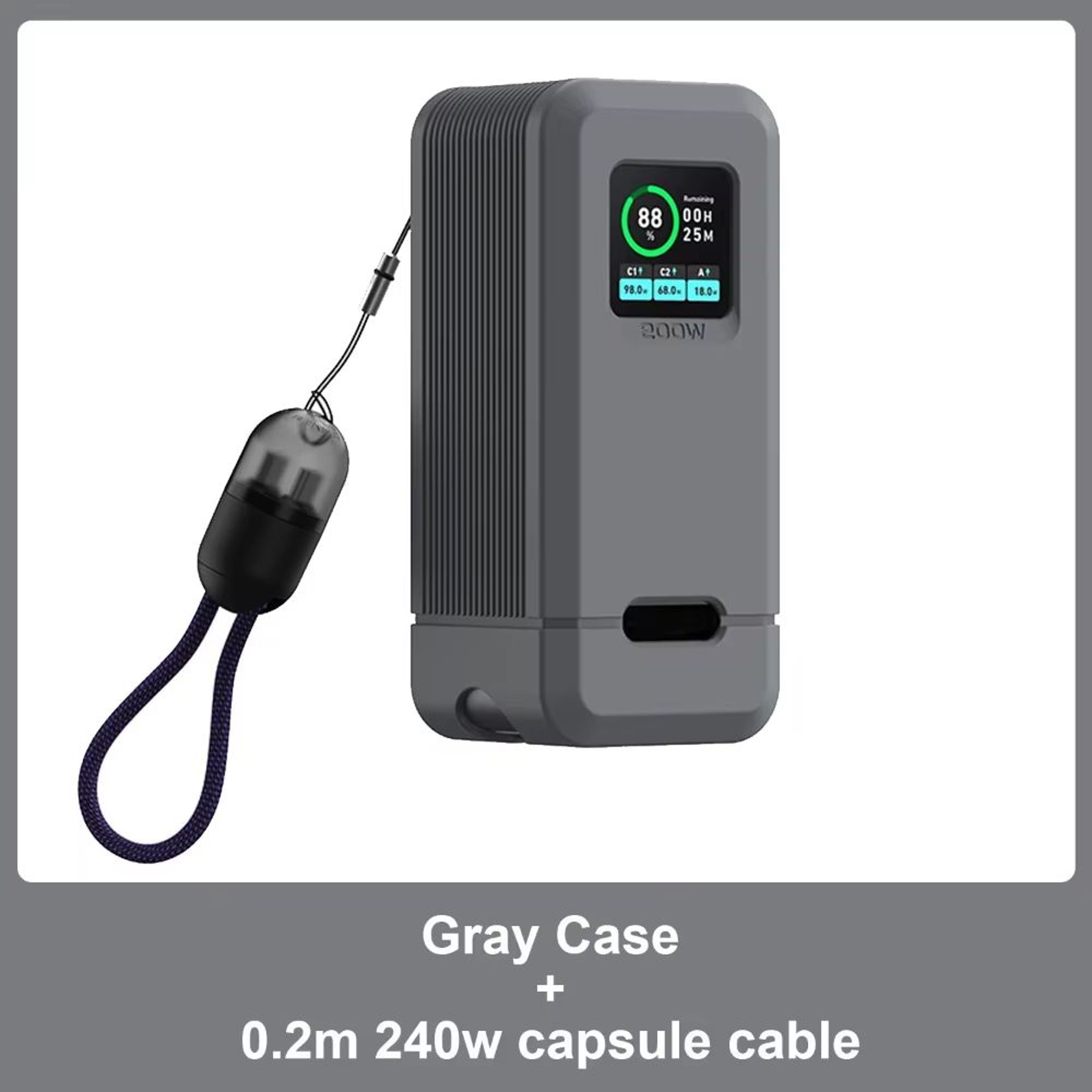 Shockproof Silicone Protective Case With Dustproof AntiDrop Cover For Anker Prime Power Bank 11