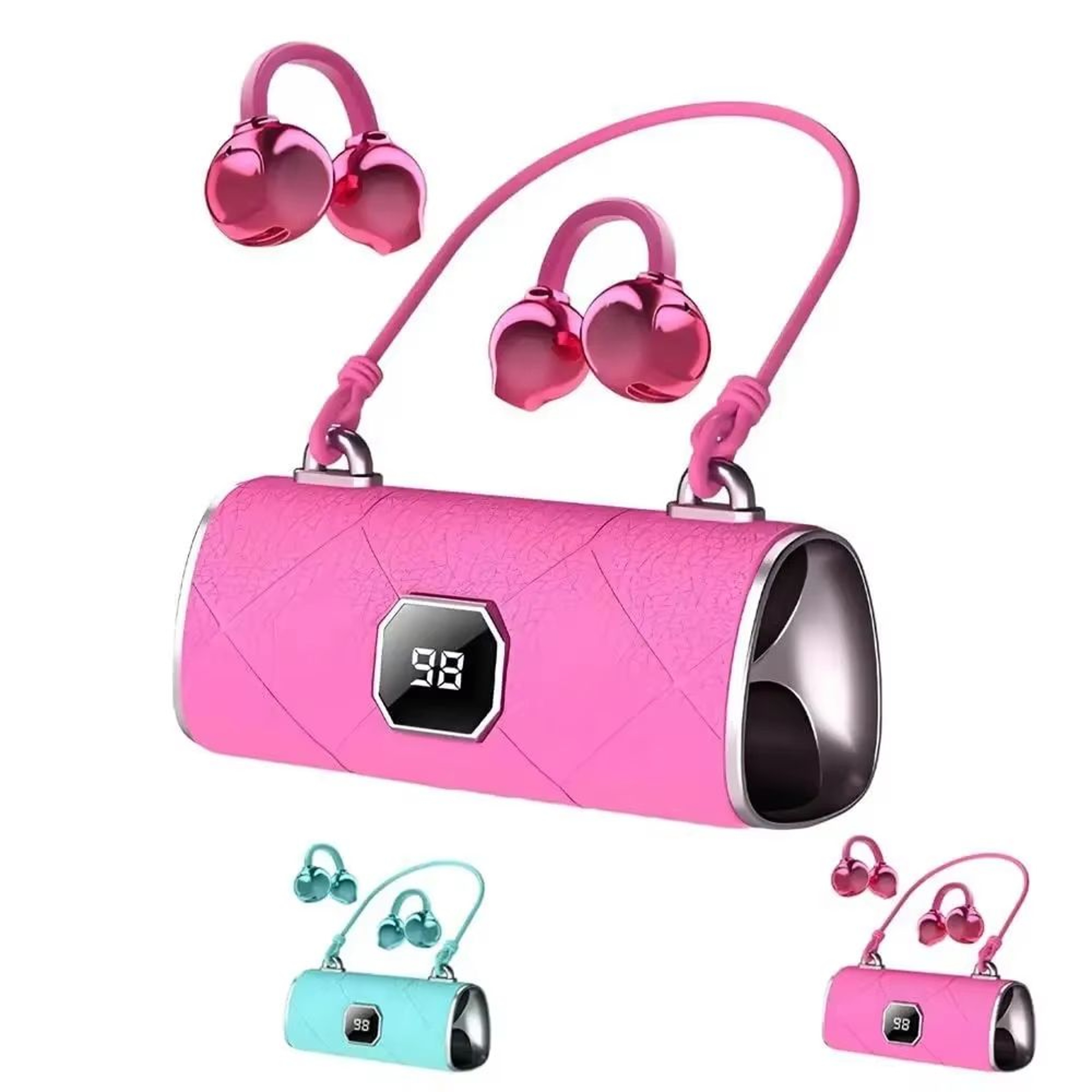 Touch Control Open Ear Wireless Earphones With LED Power Display And Sports Ear Clip 4