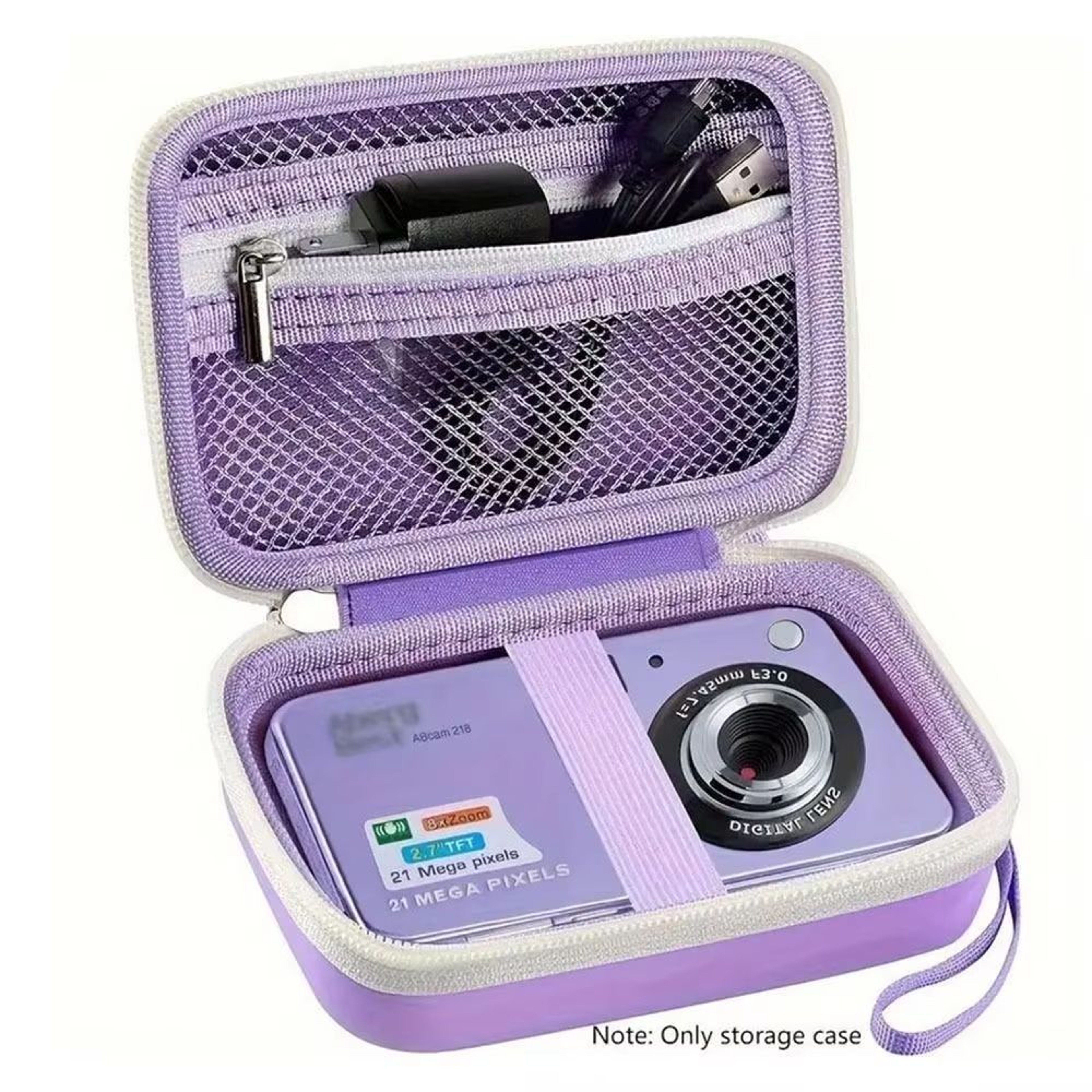 Waterproof Hard Camera Carrying Case With Shockproof Protection For Compact Cameras 3