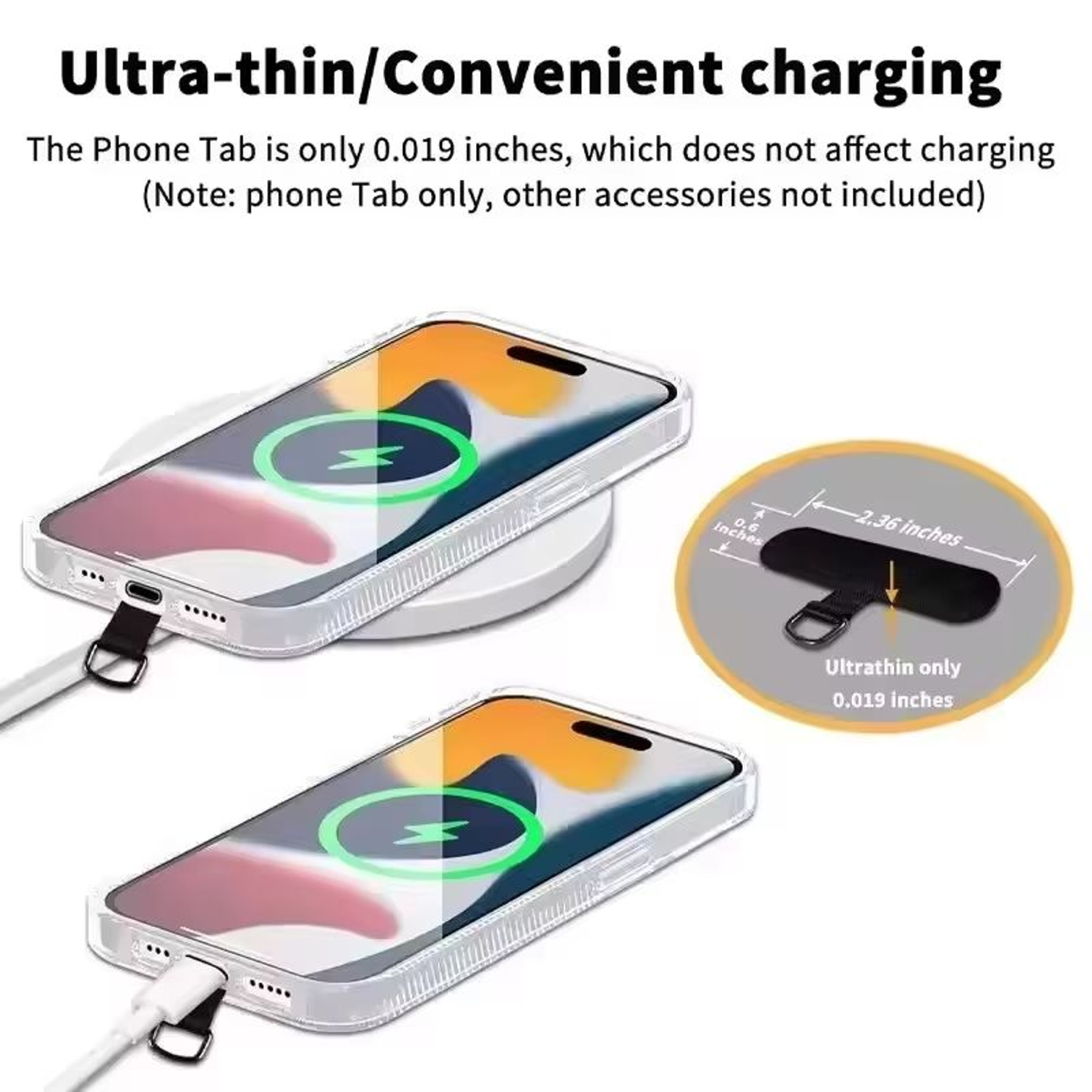Universal Detachable Nylon Phone Lanyard Strap With AntiLost Gasket And Tether Pad 2