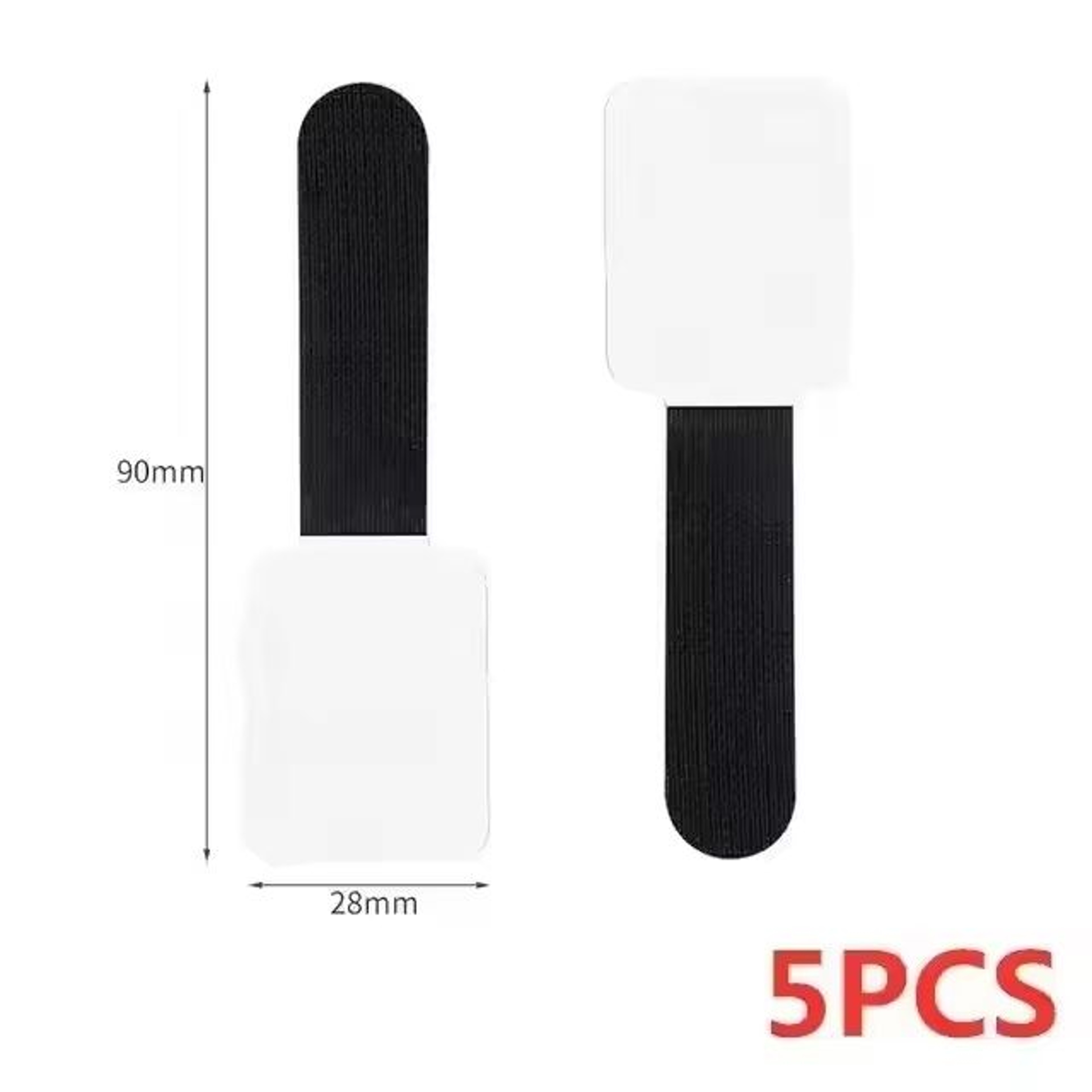 Reusable SelfAdhesive Cable Organizer Straps Adjustable Cord Fastening Wire Holder 10