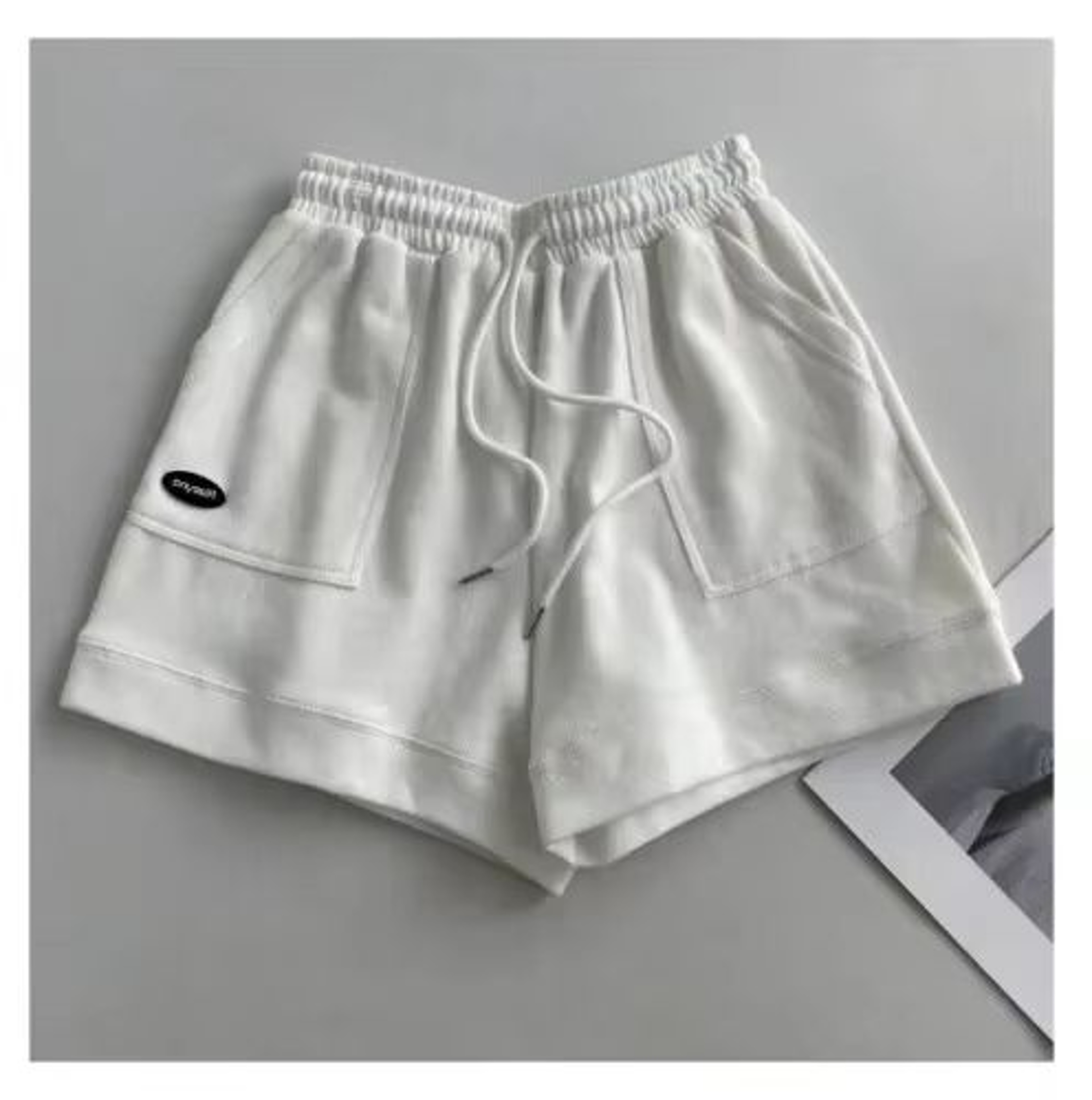 2026 Womens Wide Leg Shorts With Drawstring Loose Comfortable Fit And Slim Waist For Home Casual An 7