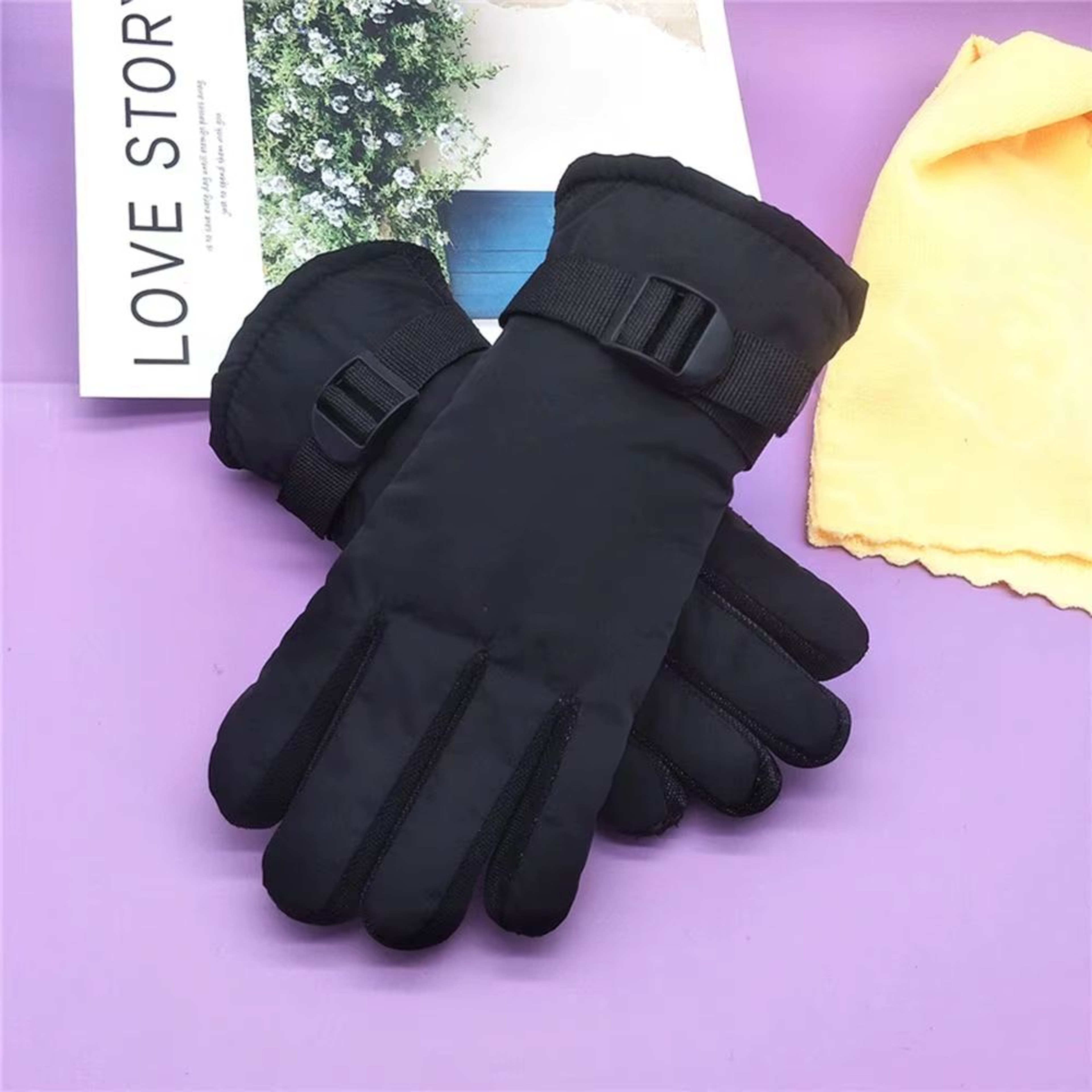 Winter Ski Gloves For Kids And Adults Windproof Waterproof Thick Warm Snow Gloves For Skiing And Sn 3