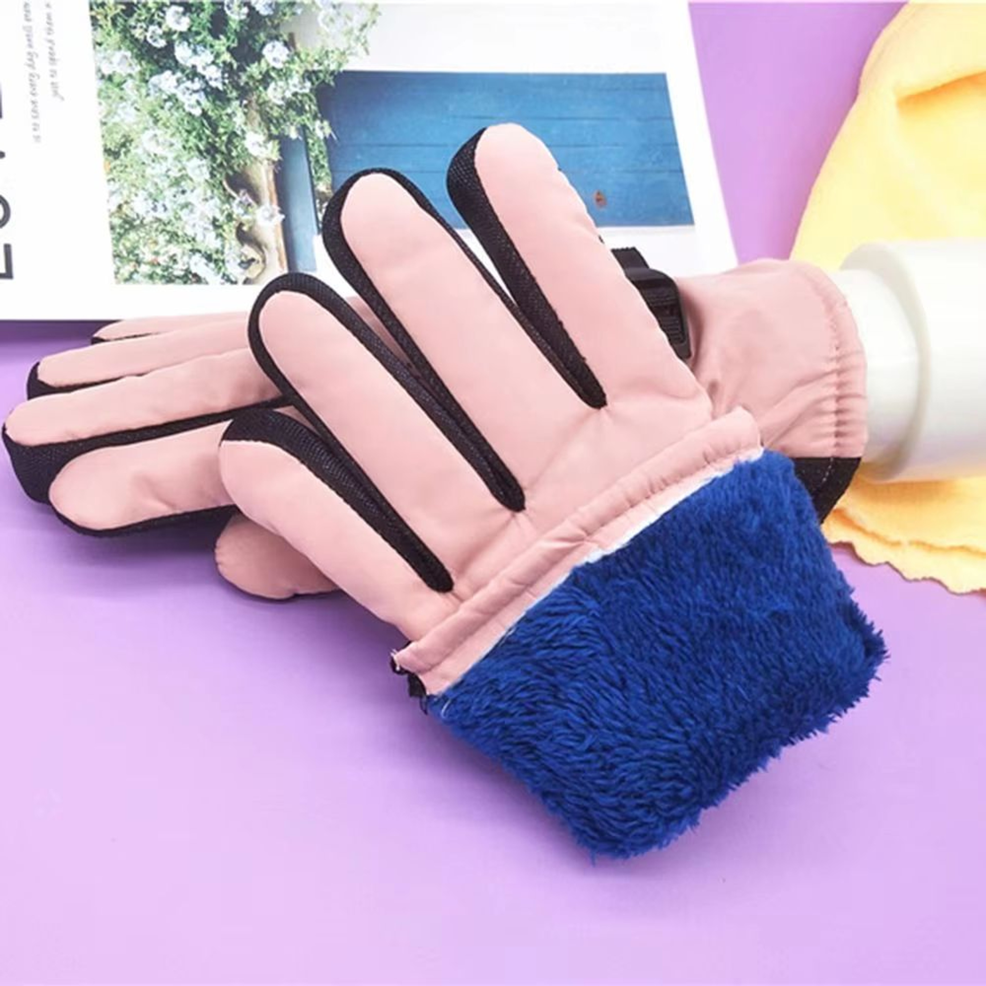Winter Ski Gloves For Kids And Adults Windproof Waterproof Thick Warm Snow Gloves For Skiing And Sn 4
