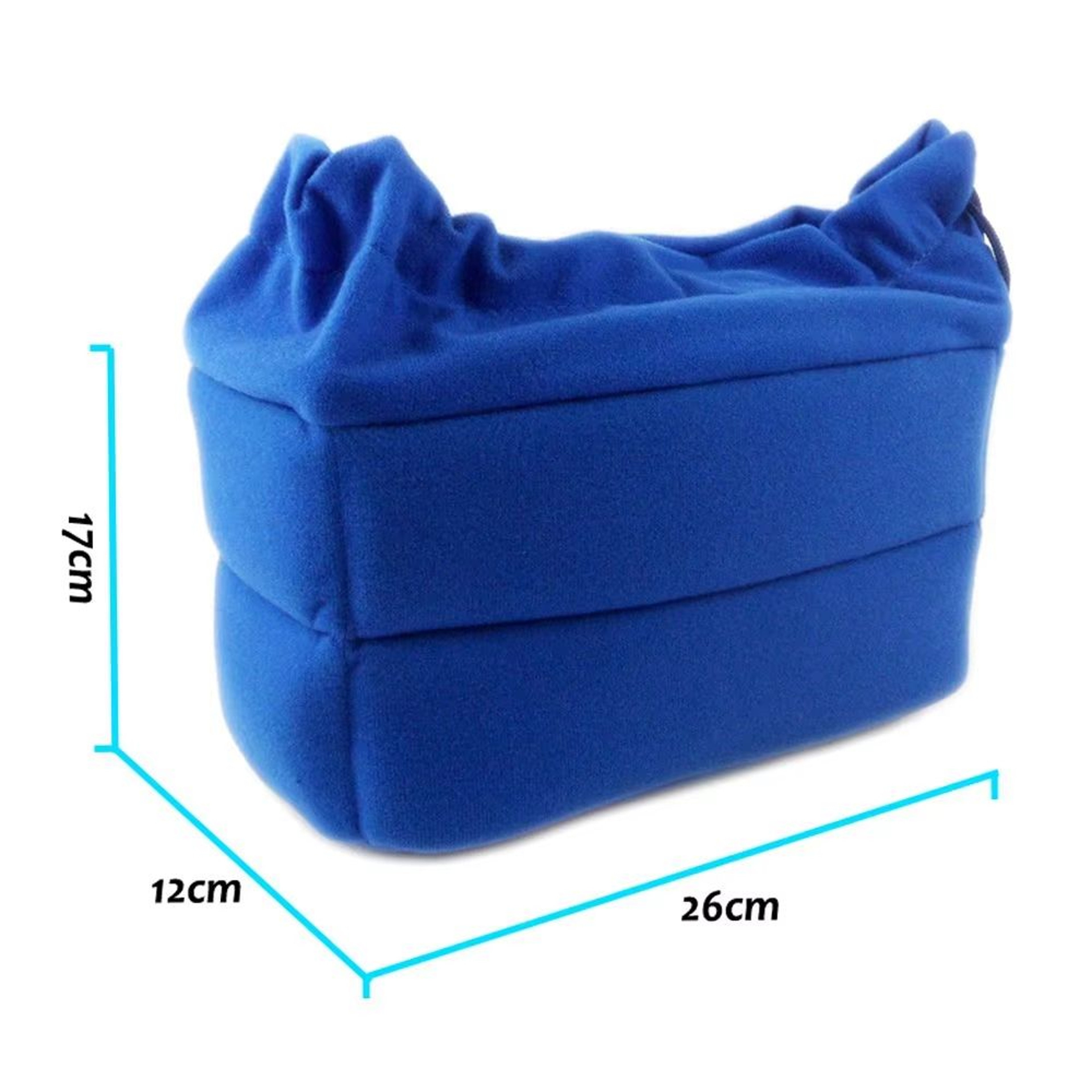 Padded Camera Insert Bag With Velvet Lining  Shockproof Protective Case For DSLR Cameras And Lenses 5