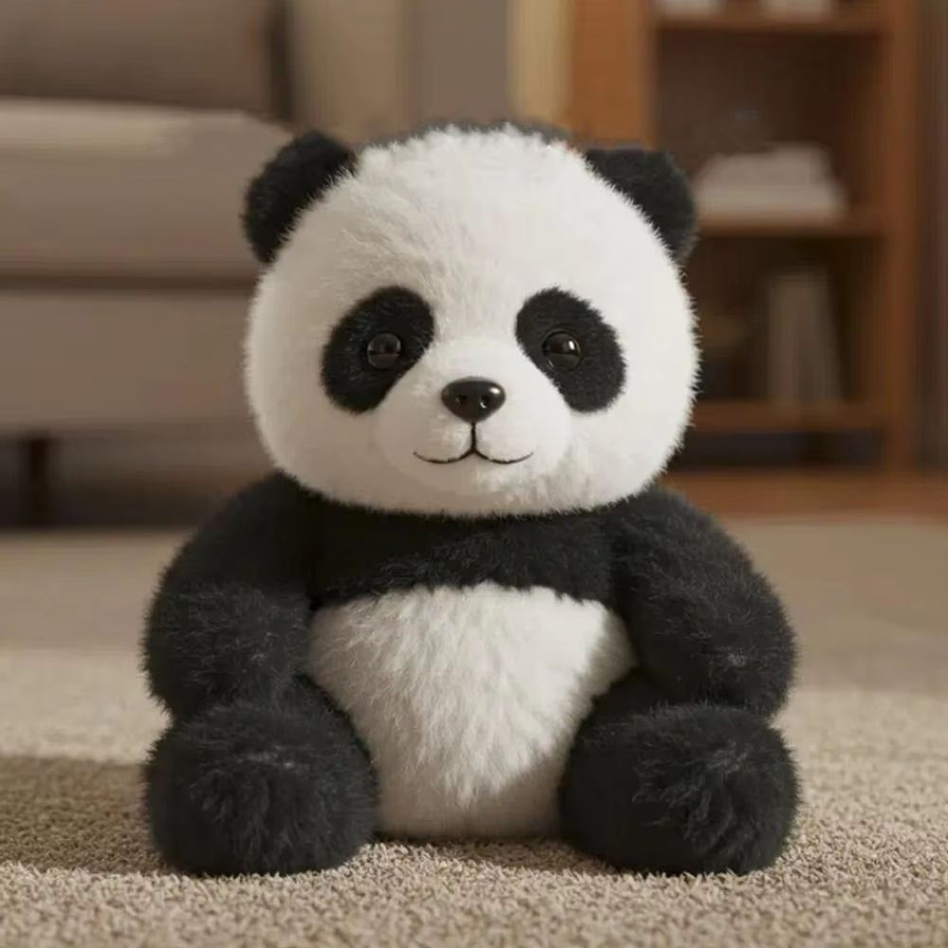 Panda Emotional Plush Toy HugMotion You Back Panda Stuffed Animal For Comfort Support And Cuddling 0
