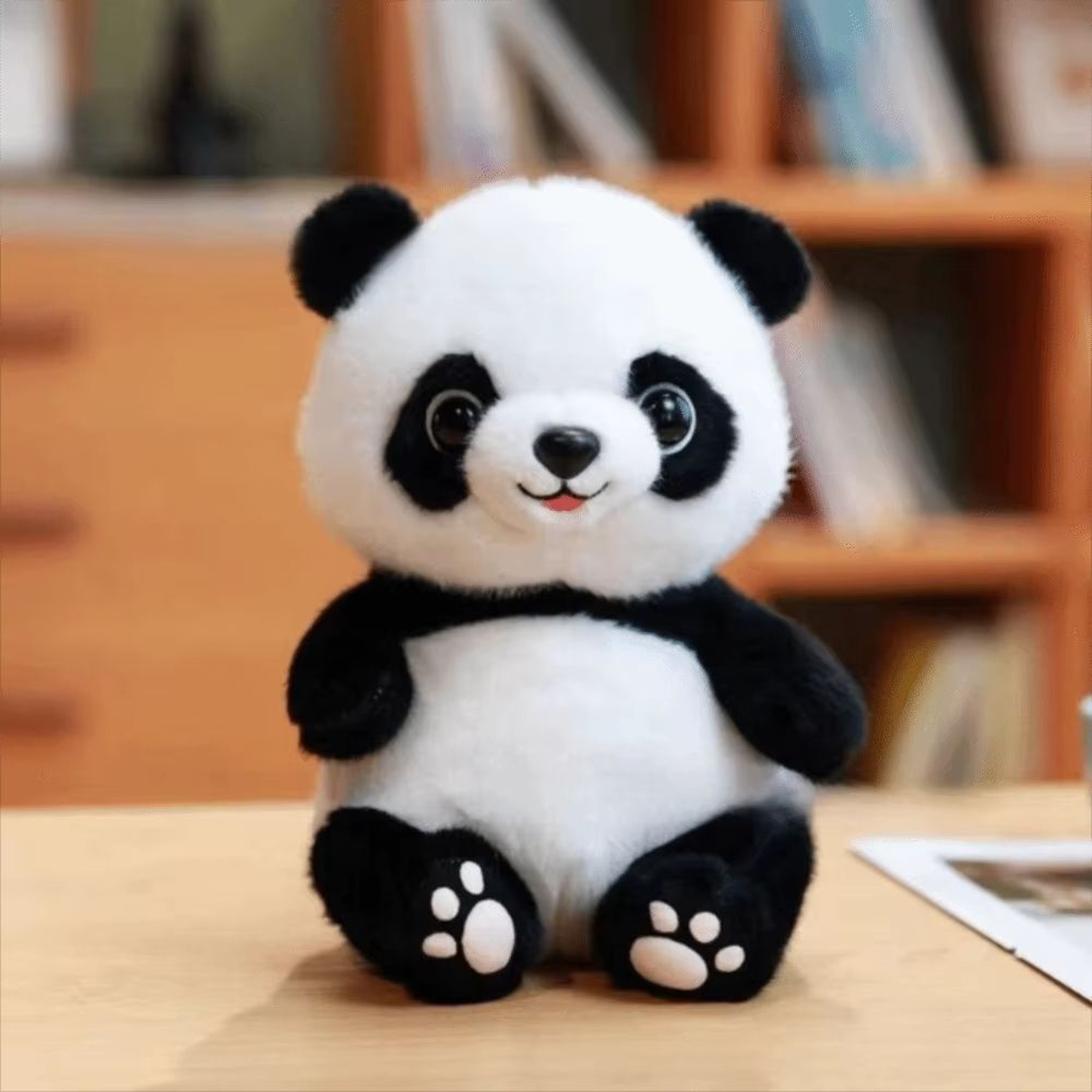 Panda Emotional Plush Toy HugMotion You Back Panda Stuffed Animal For Comfort Support And Cuddling 7