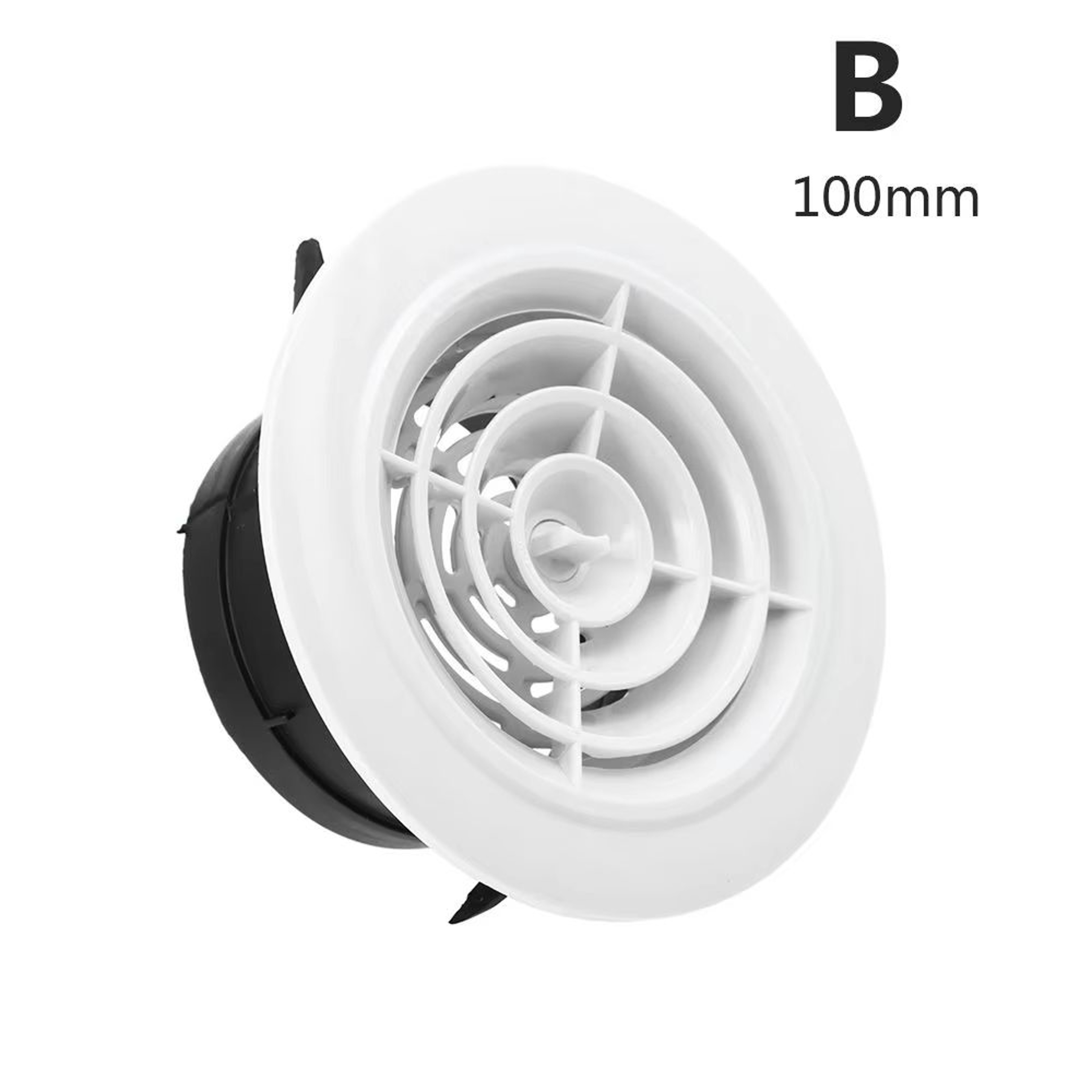 AirFlowPro 4in  6in Round Ventilation Grille Covers For Ducting Systems 8
