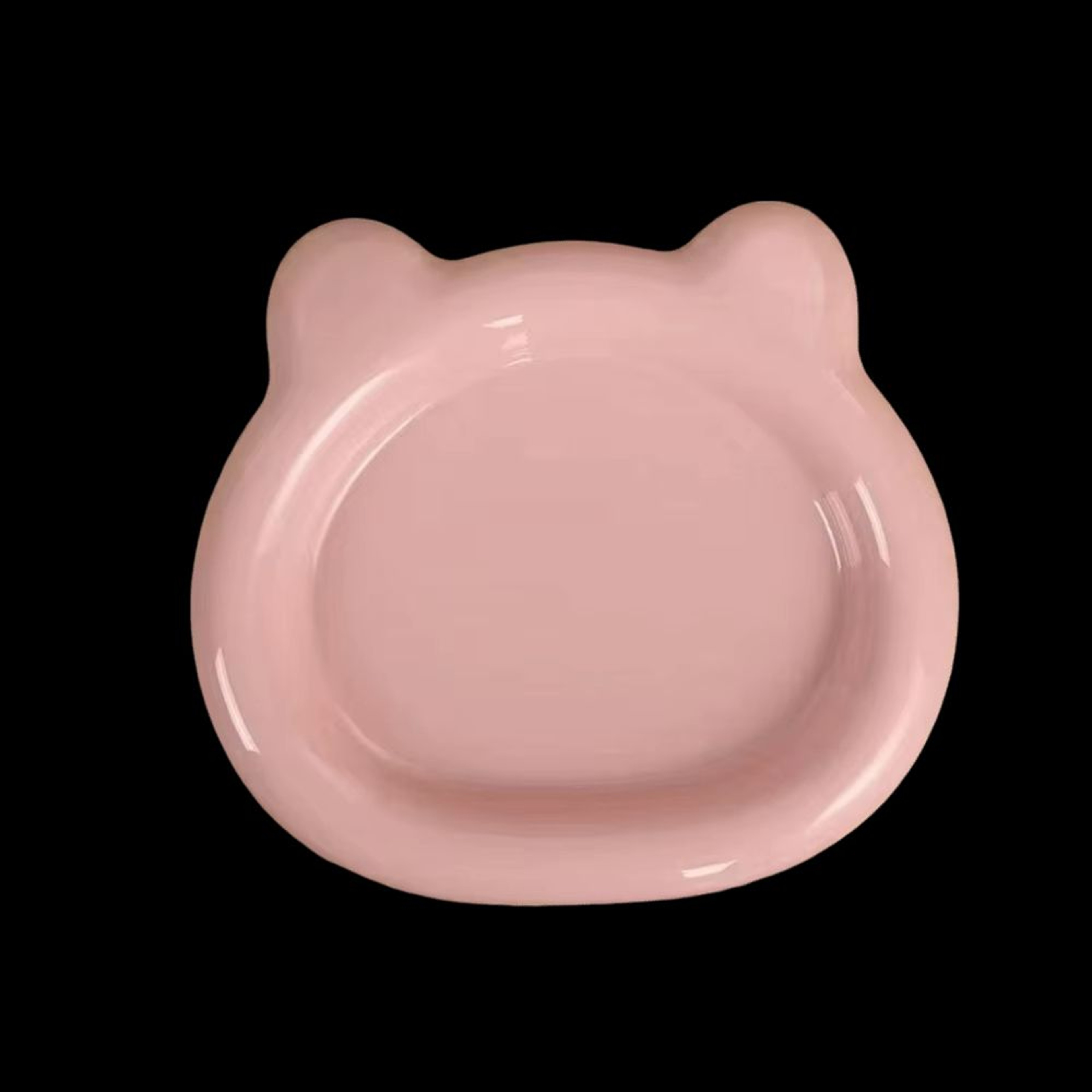 Durable Cute Plastic PP Cat Bowl For Food  Water 7