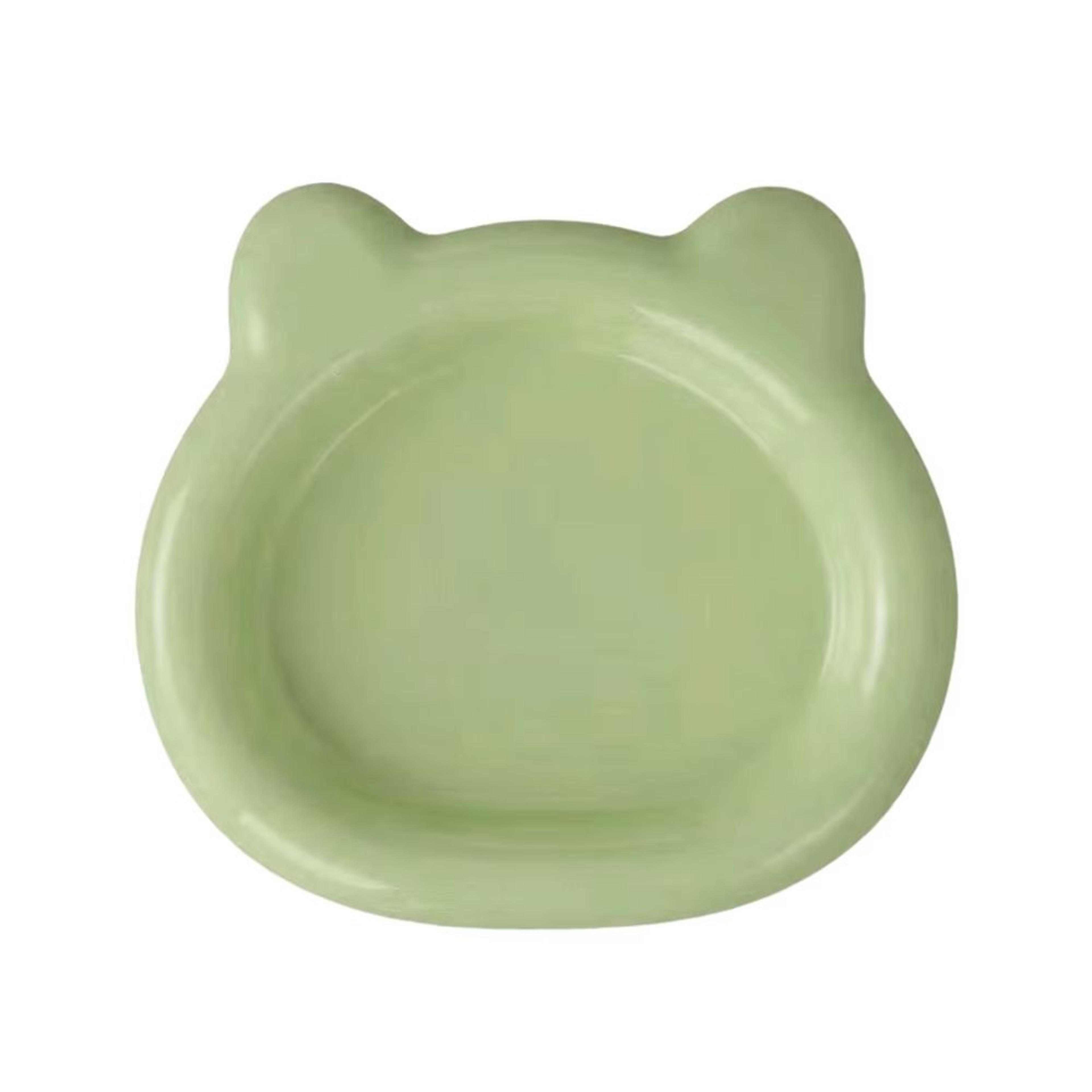 Durable Cute Plastic PP Cat Bowl For Food  Water 8