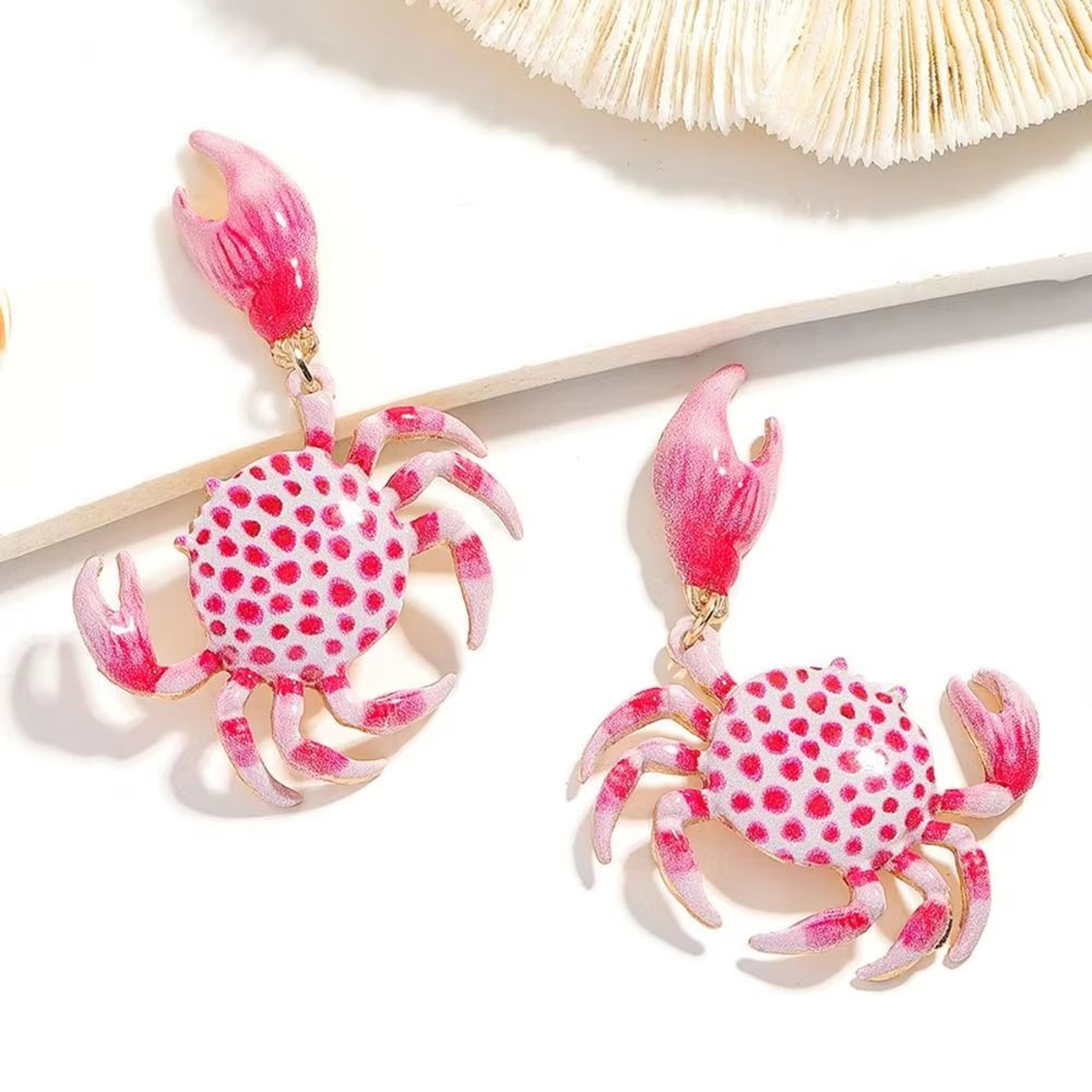 Playful Crab Earrings For Everyday Style Cute Animal Fashion Jewelry 0