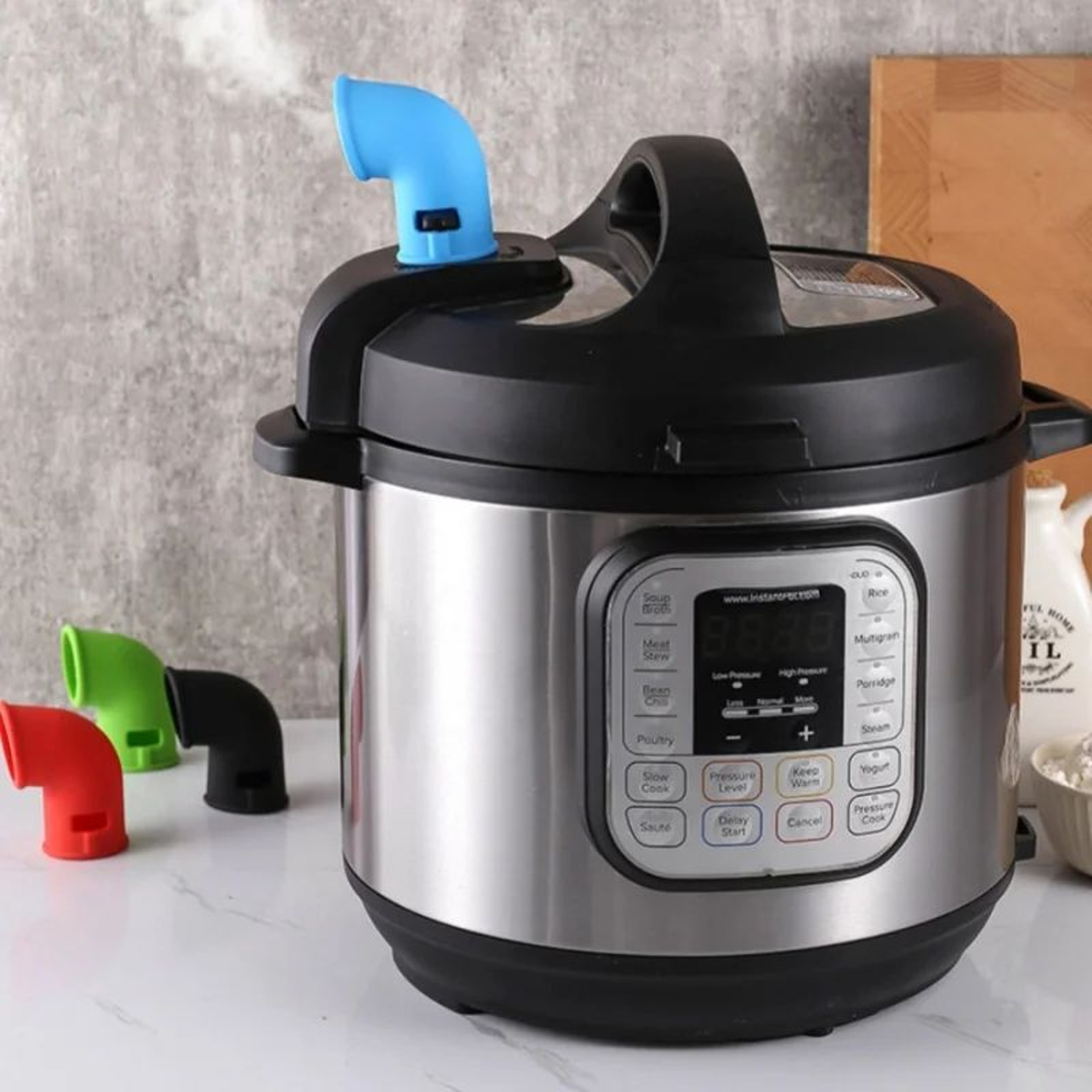 Silicone Pressure Cooker Exhaust Pipe Steam Release Valve 0