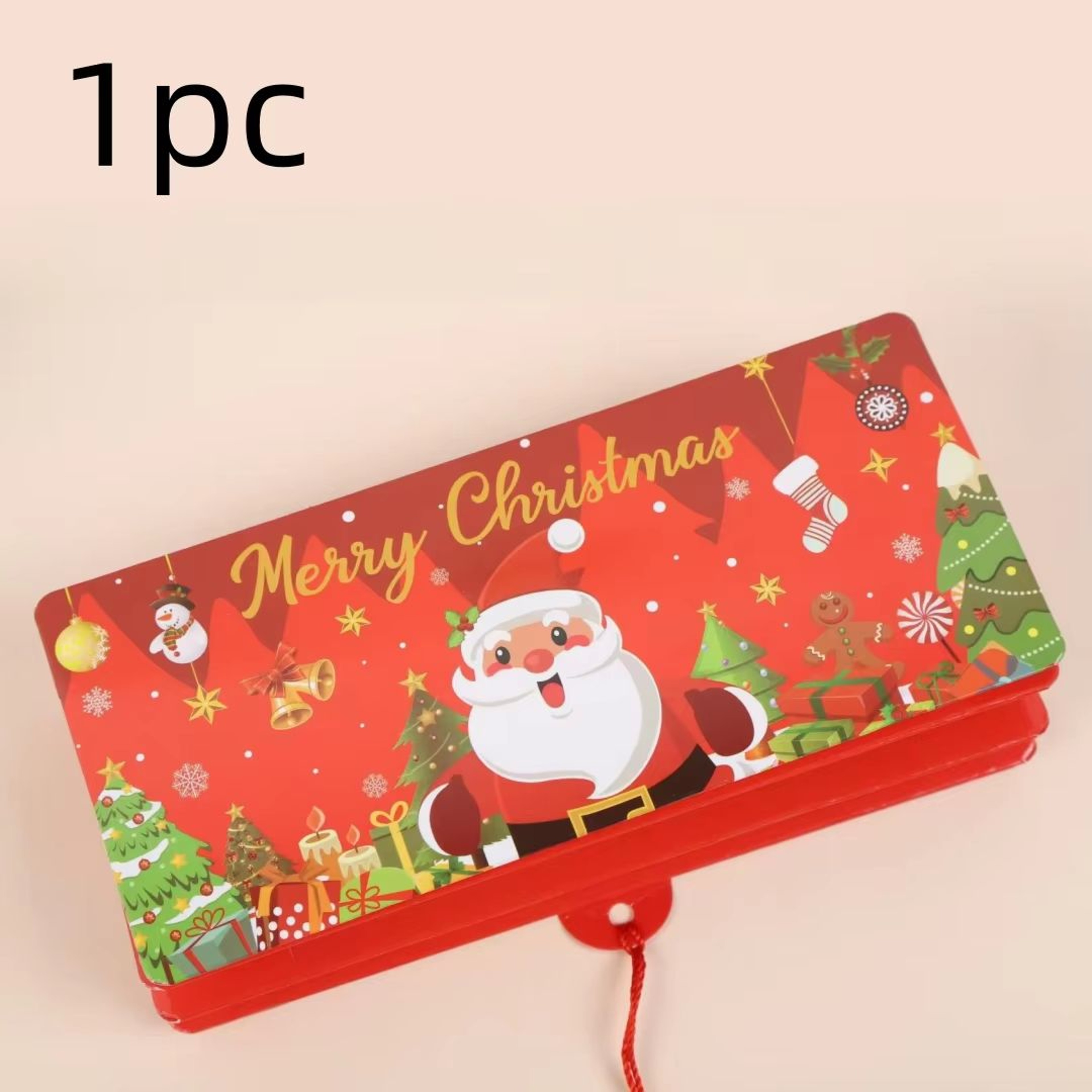 Christmas Red Envelope Money  Gift Card Holder  Festive Wallet 6