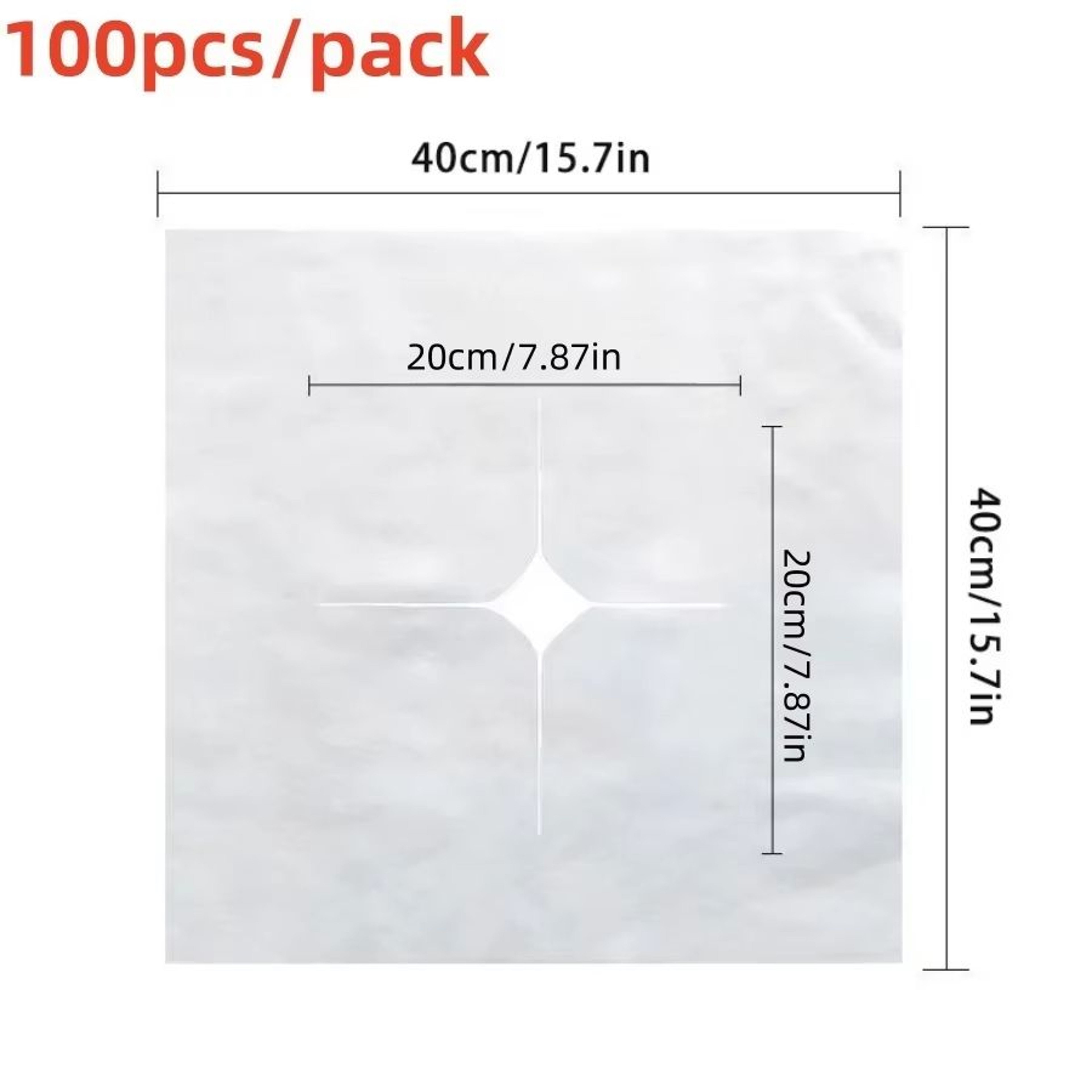 100Piece Disposable Salon Face Hole Towels For Massage And Spa Use 6