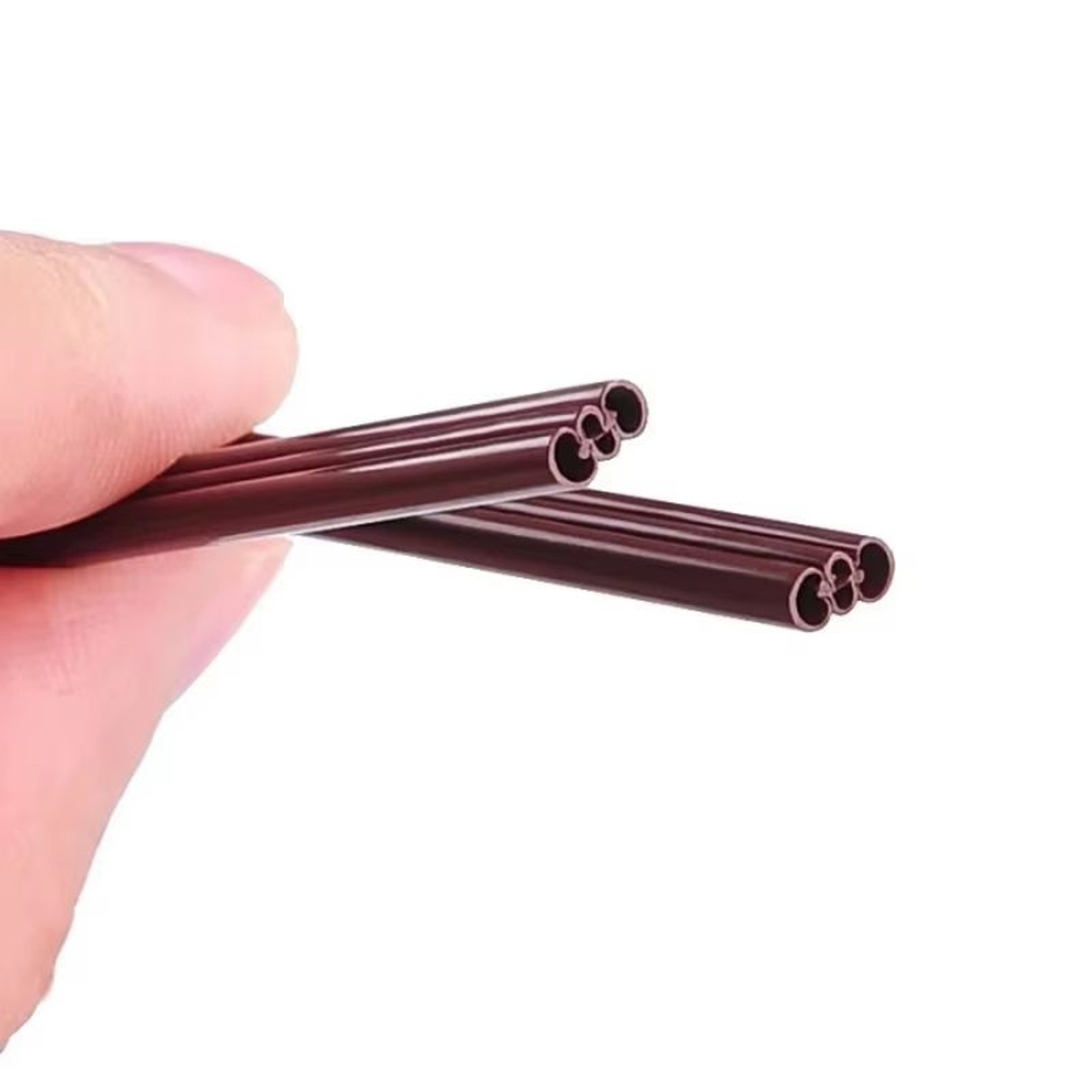 100Pack Disposable Wooden Coffee Stirring Sticks With ThreeHole Design 5
