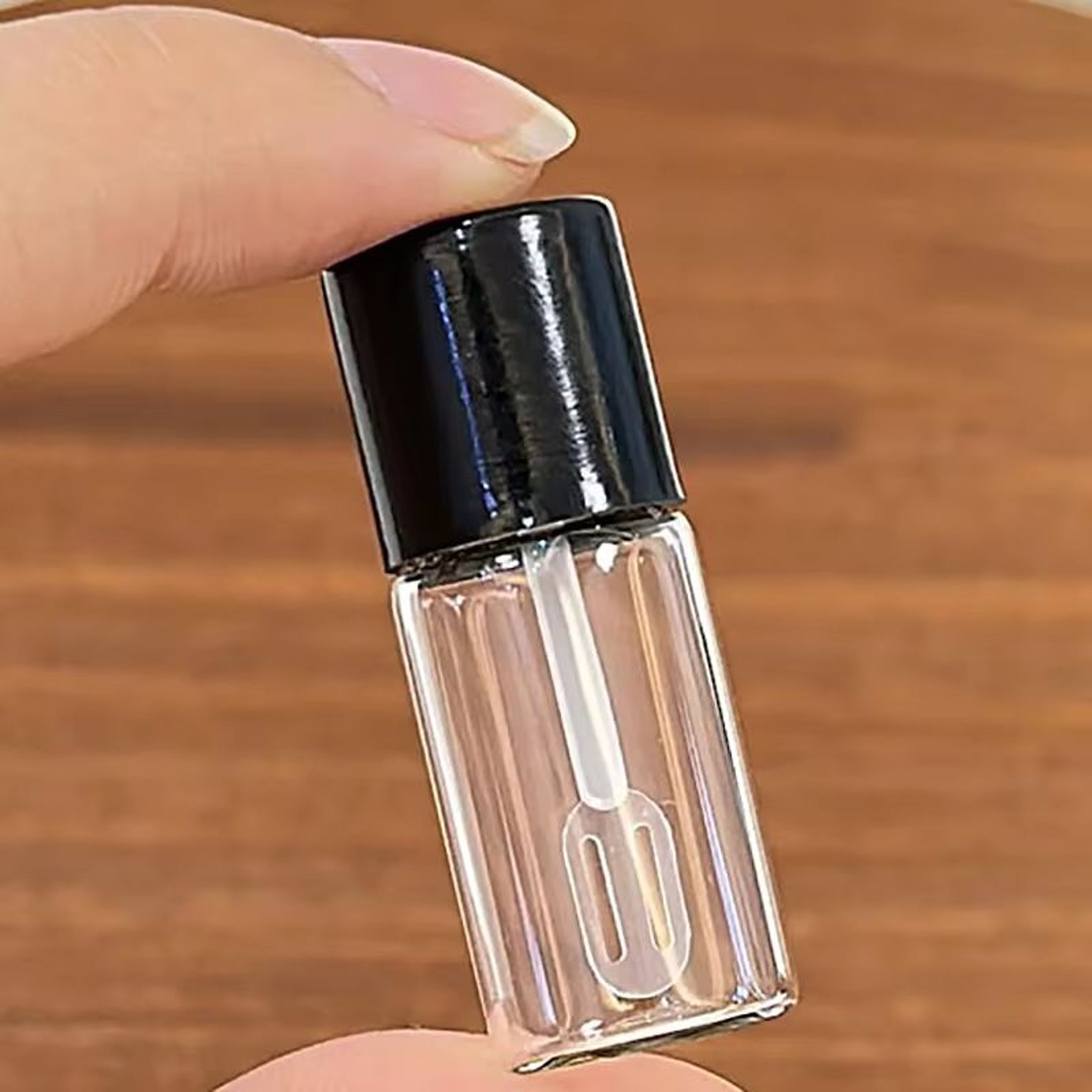 014 Fl Oz Refillable Liquid Foundation Travel Bottle Set With Mini Scoop 7