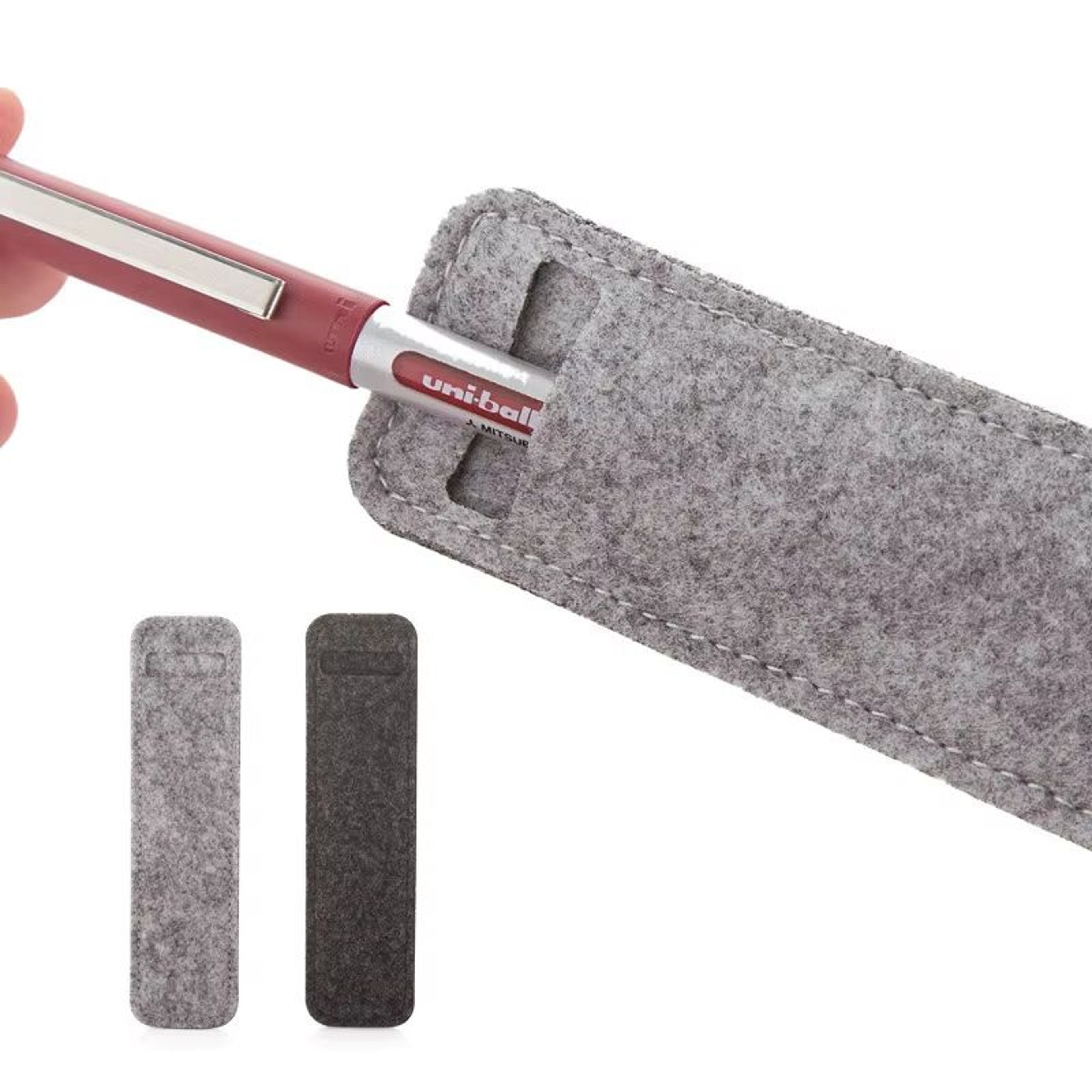 2Piece Mini Felt Pen Sleeves For Fountain Pens And Stationery 1
