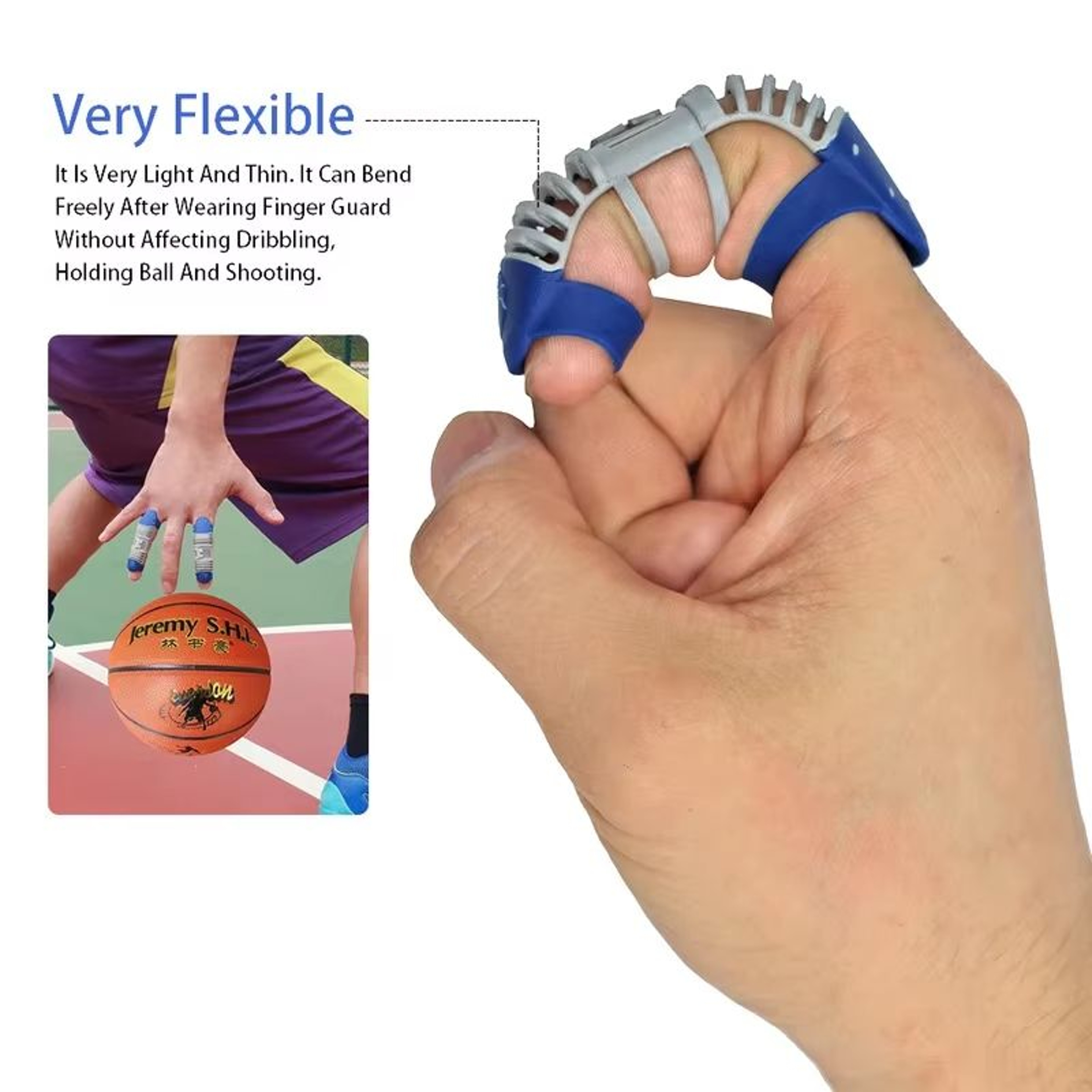 Trigger Finger Pain Relief Support Splint Adjustable Finger Straightening Brace 2