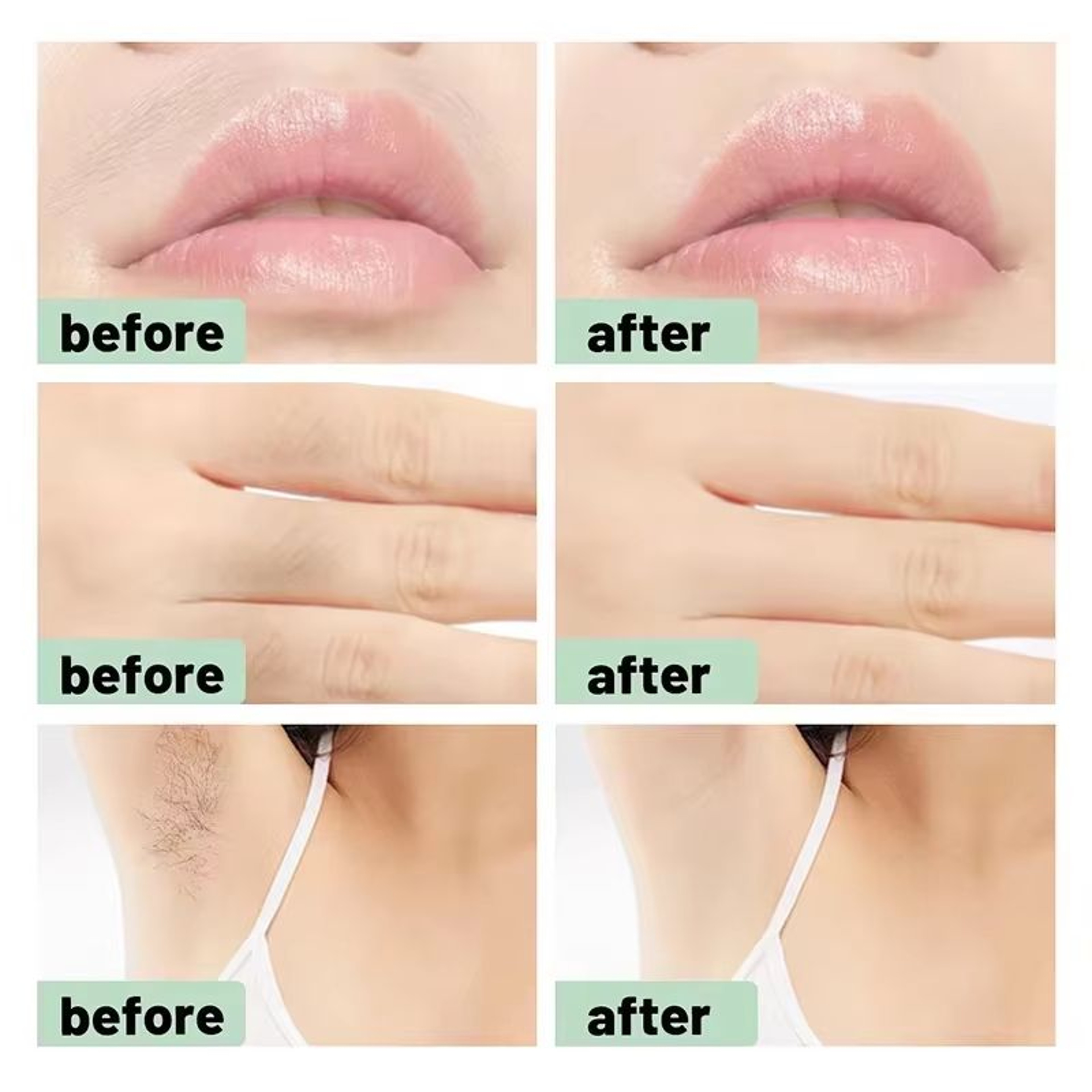 10pc Disposable Waxing Strips For Face Hair Removal Strips For Upper Lip Eyebrow Beard And Touch Up 4