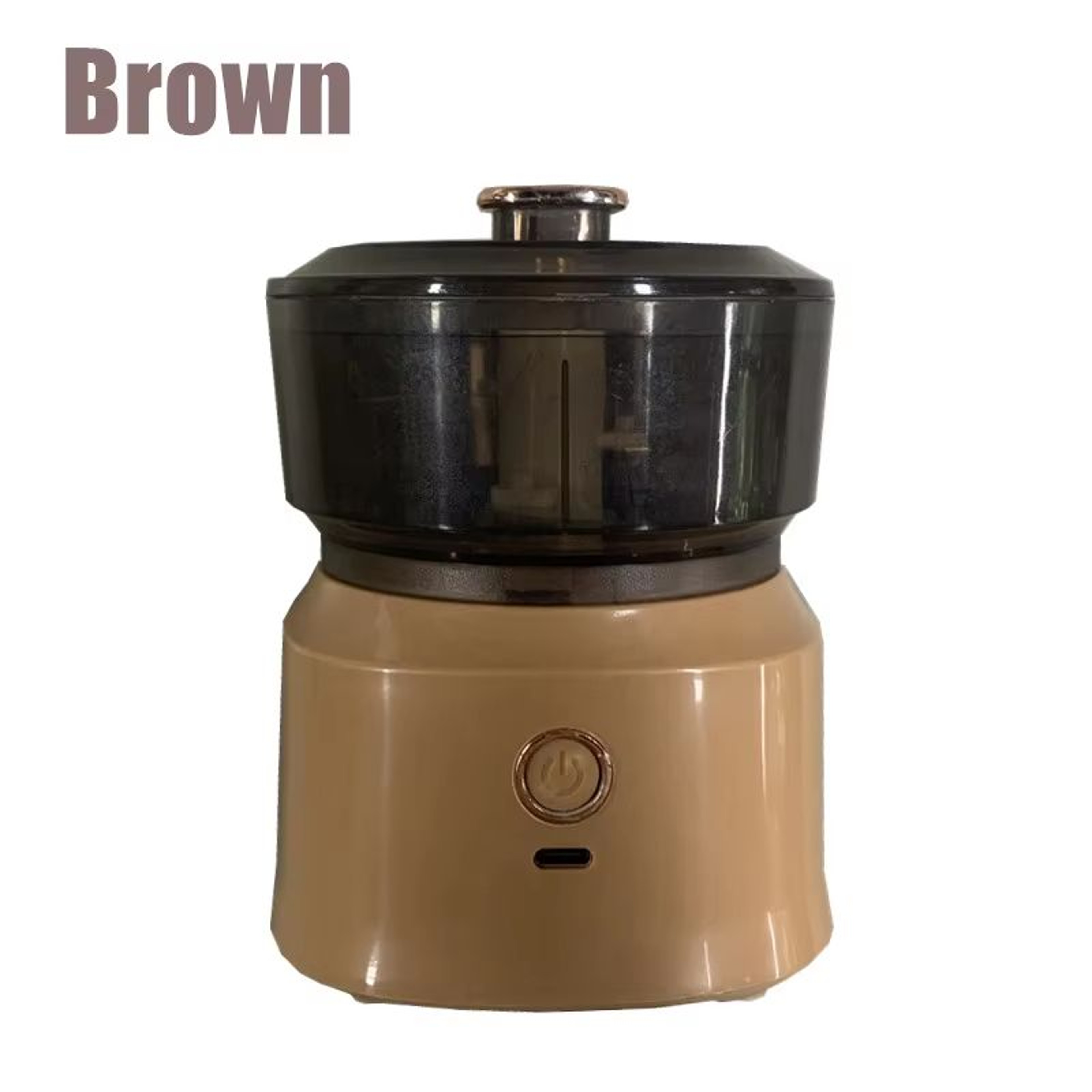 Mini Wireless Electric Food Shredder  Garlic Grinder  USB Rechargeable DualPurpose Chopper 1