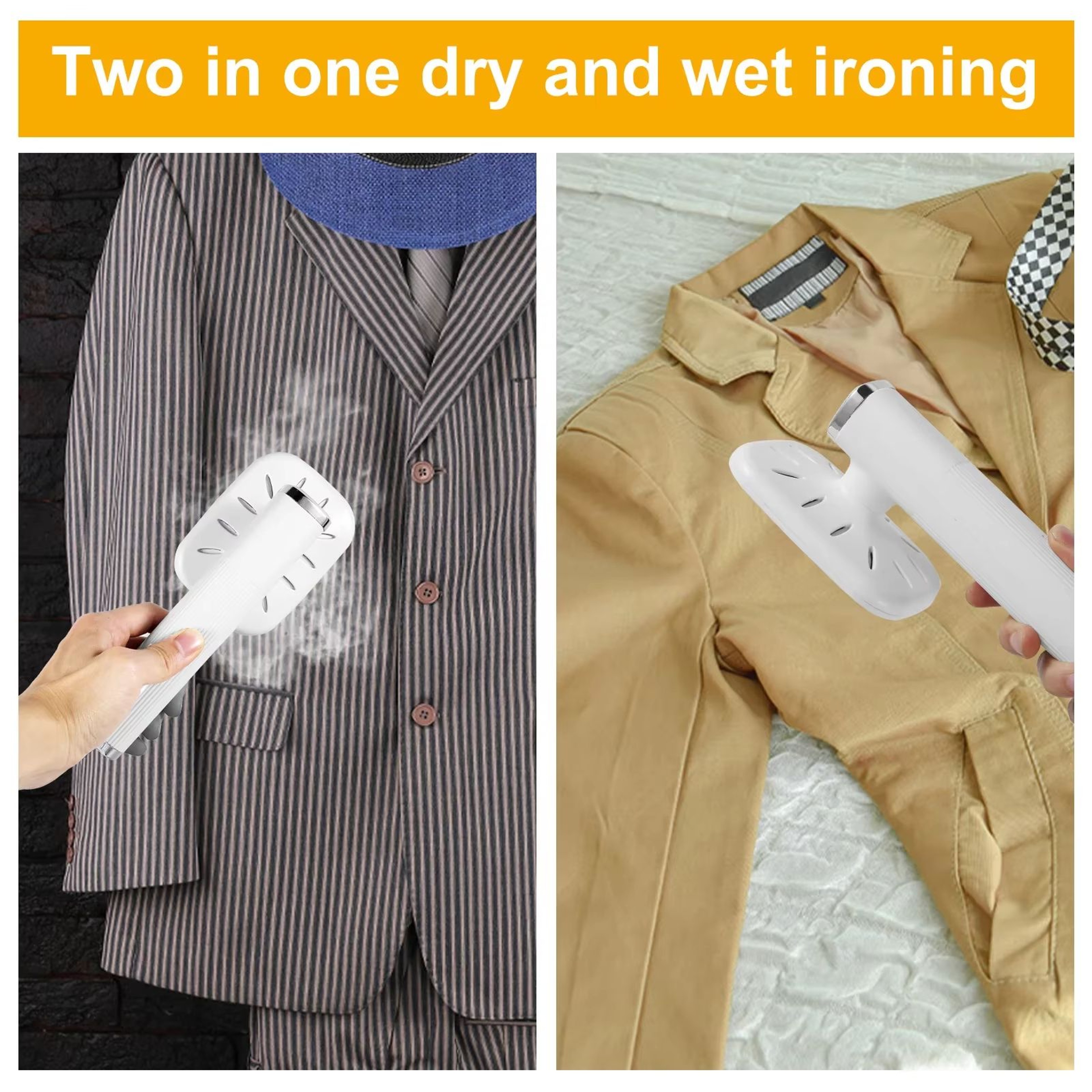 Portable Mini Travel Iron  Garment Steamer  Handheld Wrinkle Remover For Clothes 2