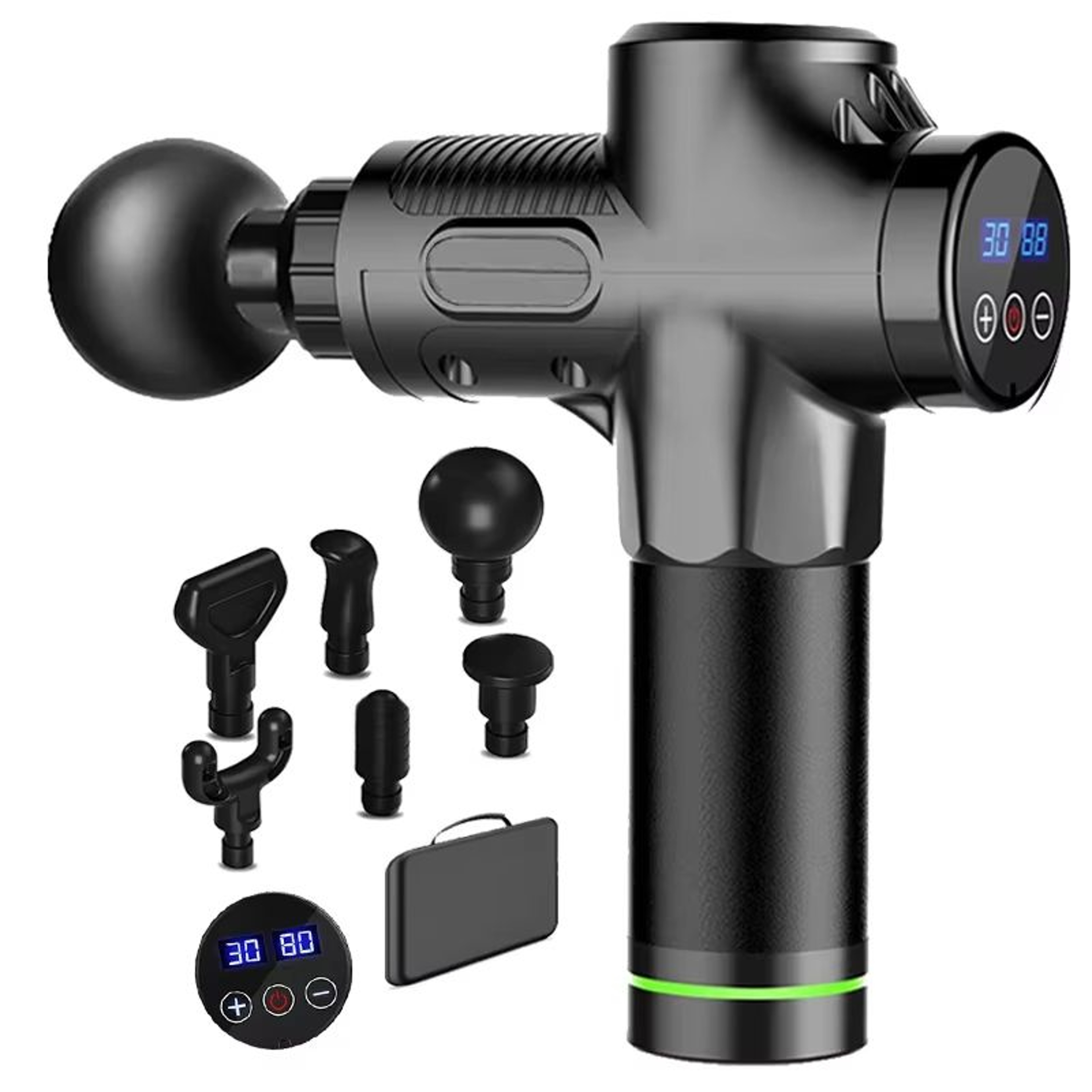 30Level Deep Muscle Electric Massage Gun  Portable Percussion Massager For FullBody Recovery 6