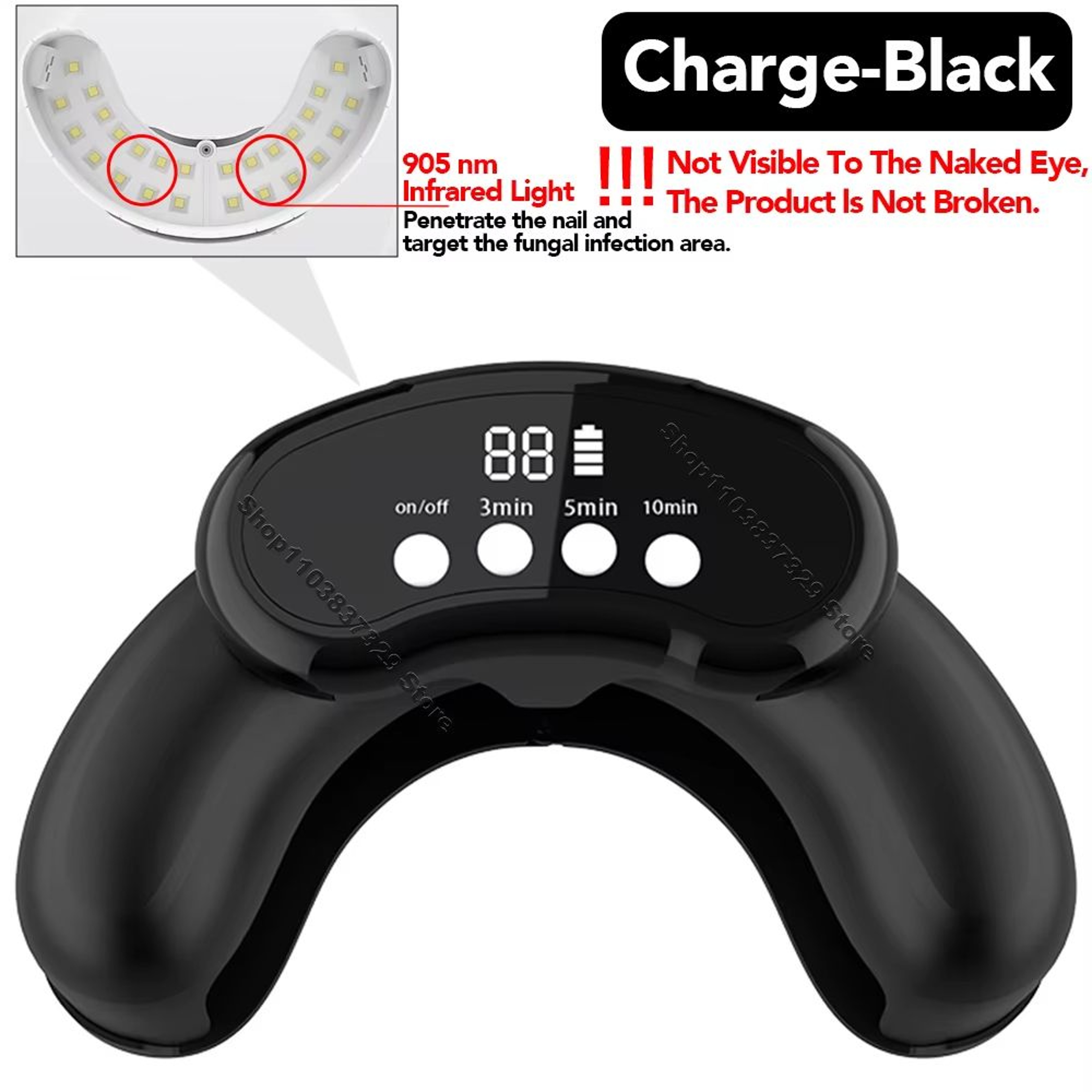 Portable Laser Nail Fungus Treatment Device For Onychomycosis And Ingrown Toenails 8