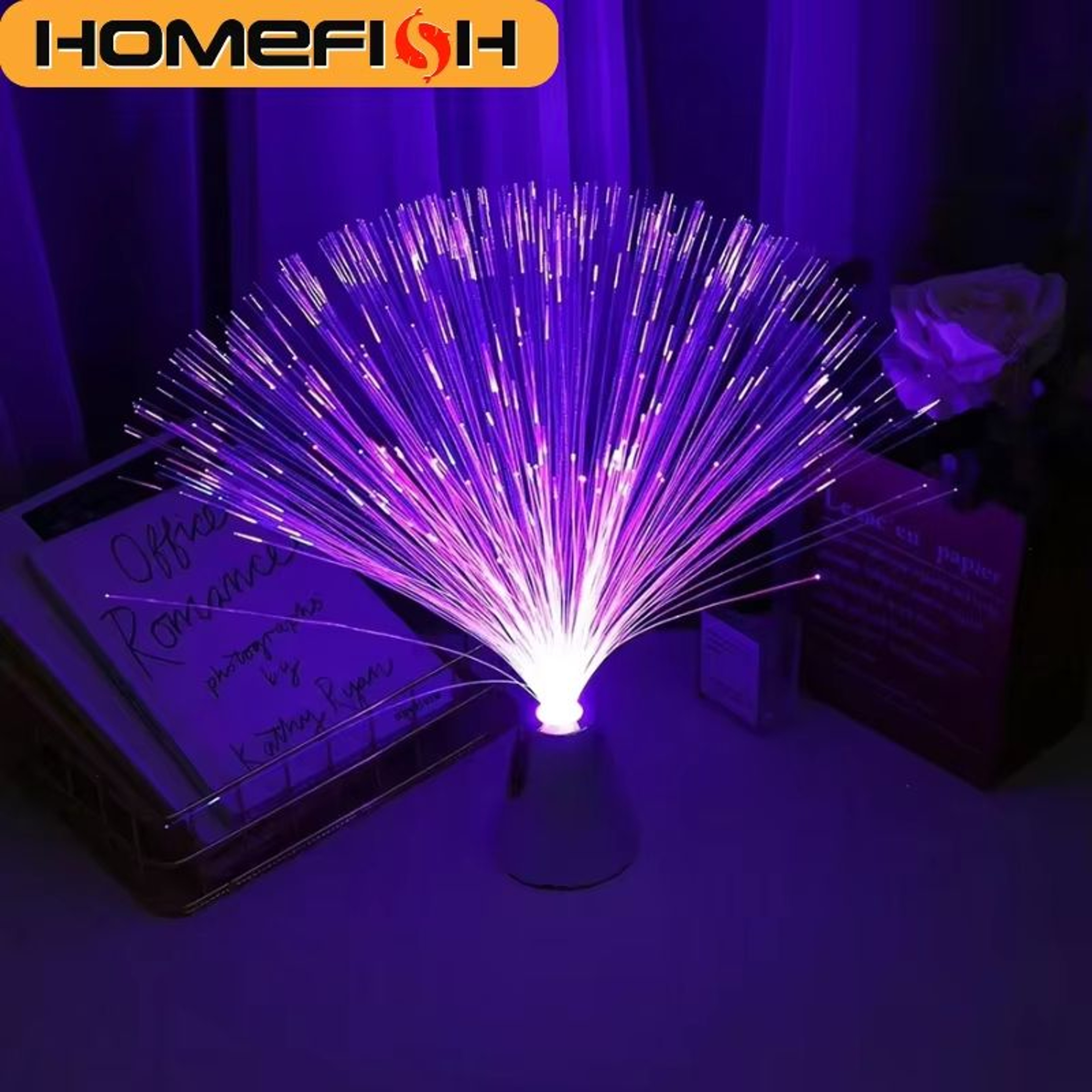 7Color LED Fiber Optic Star Sky Night Lamp For Home Decor And Party Centerpiece 0