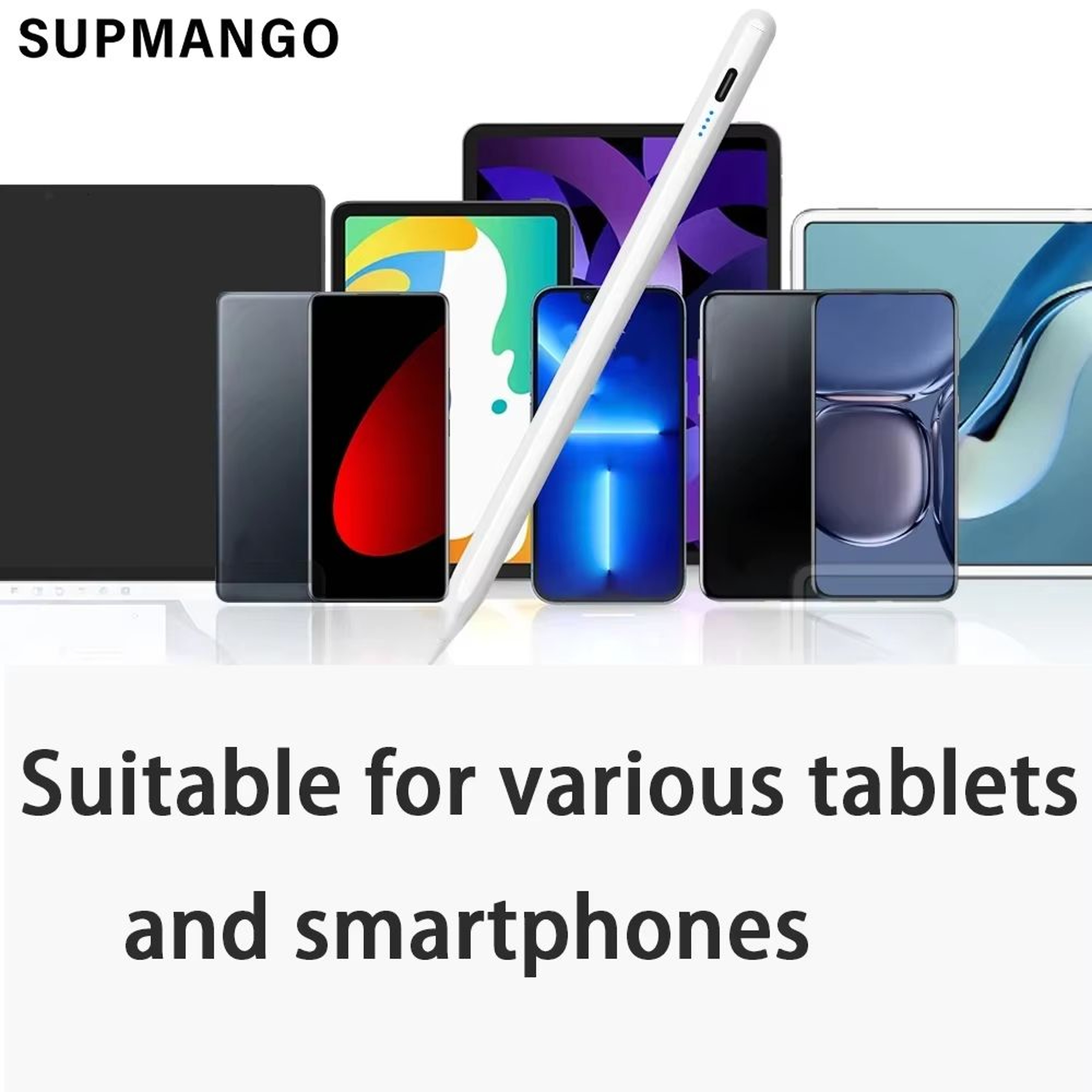 Universal Touchscreen Stylus Pen For IOS Android And Windows Tablets And Phones Fine Tip Capacitive 5