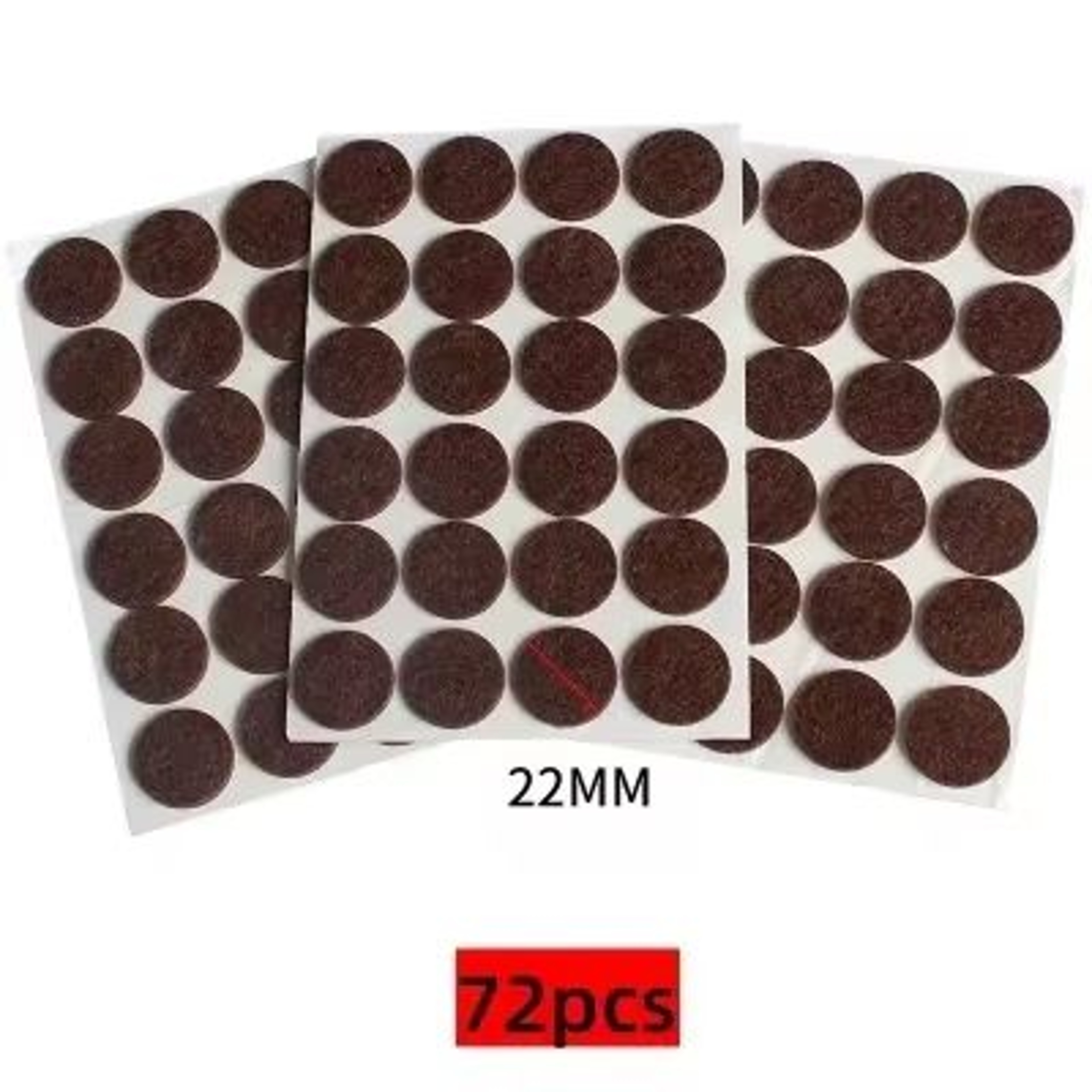 4 Pcs3 Pack SelfAdhesive Furniture Leg Felt Pads AntiSlip Floor Protectors 5