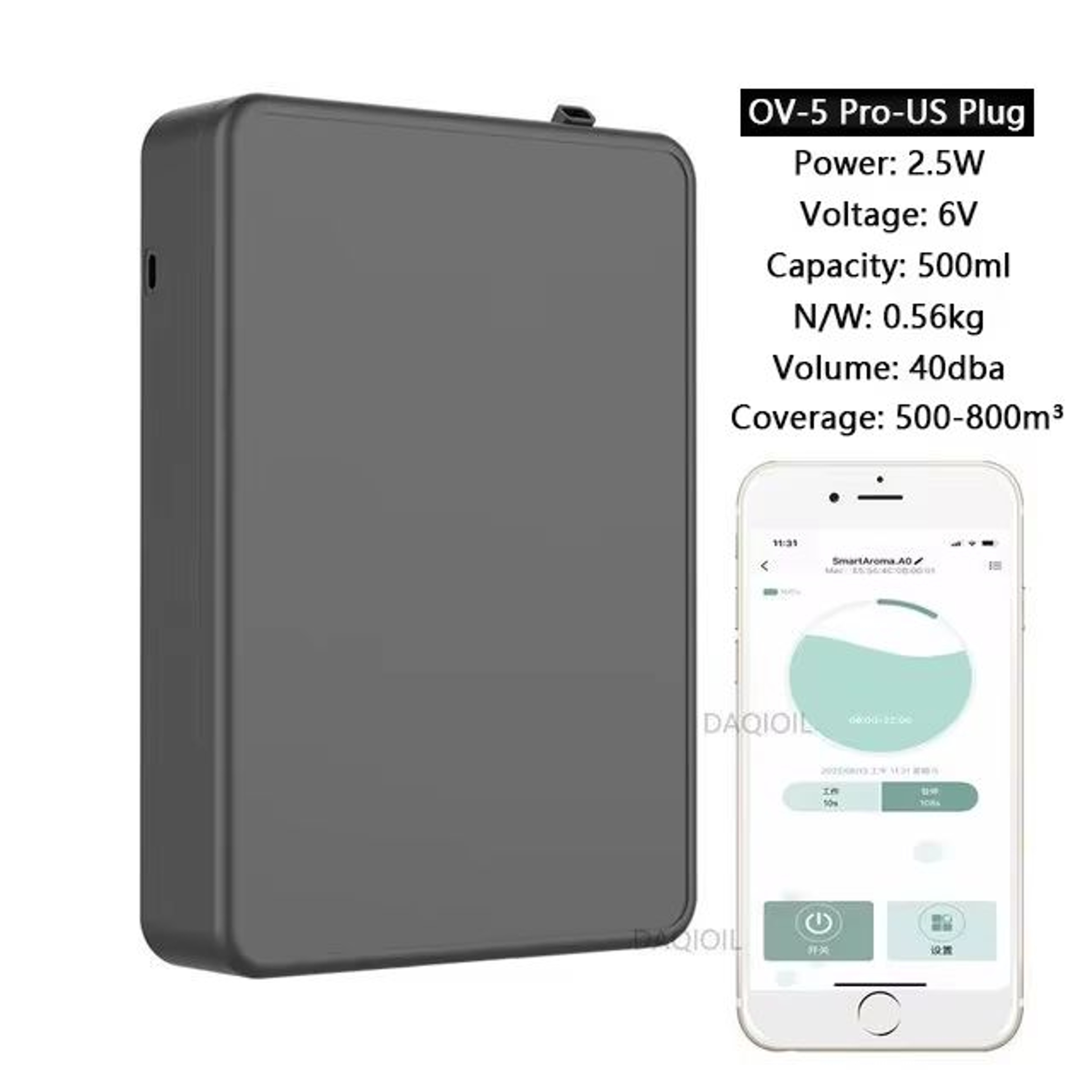 Bluetooth Smart WallMounted Aroma Diffuser Scent Machine For Home 8