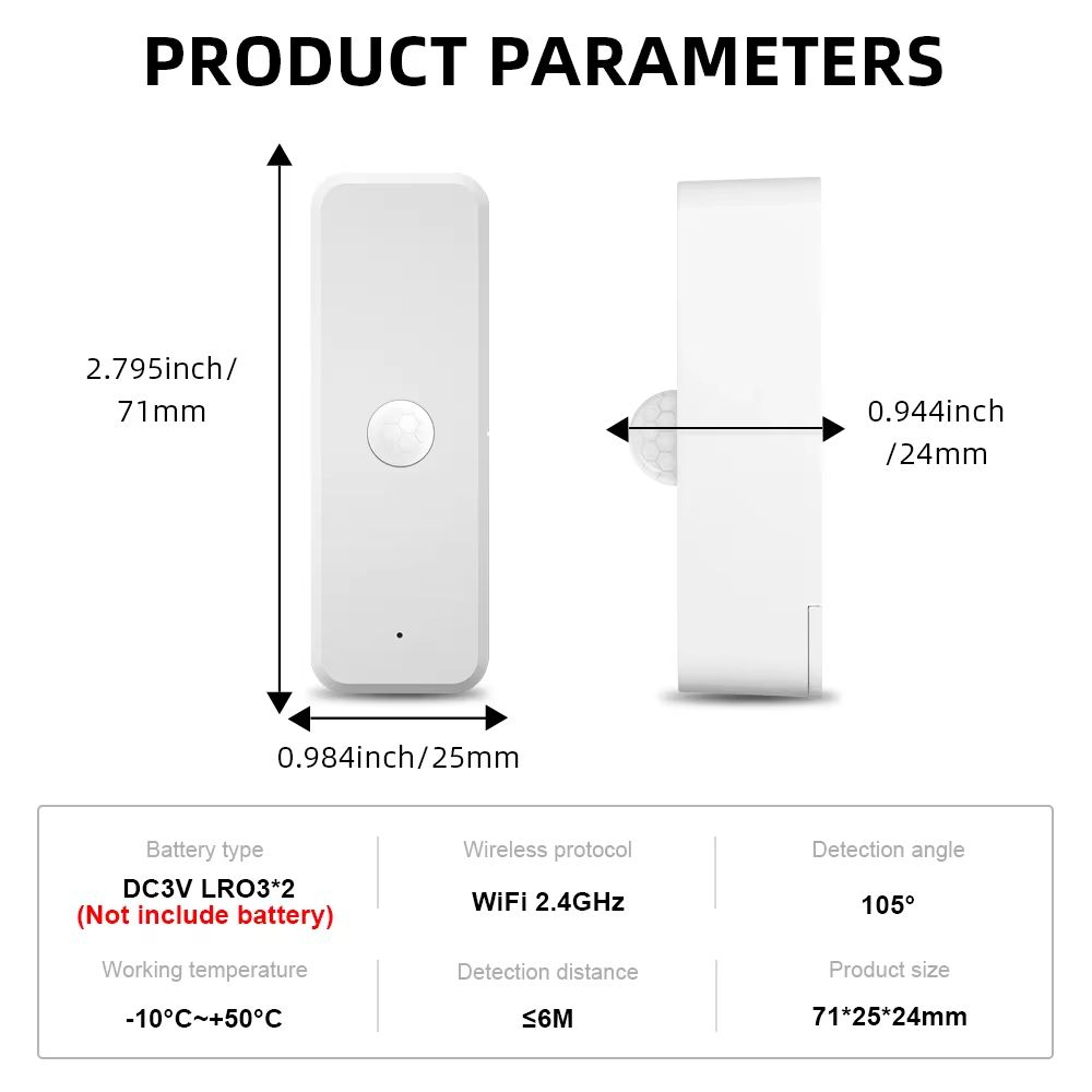 Tuya Smart WiFi Or Zigbee PIR Motion Sensor For Smart Home Security And Automation 5