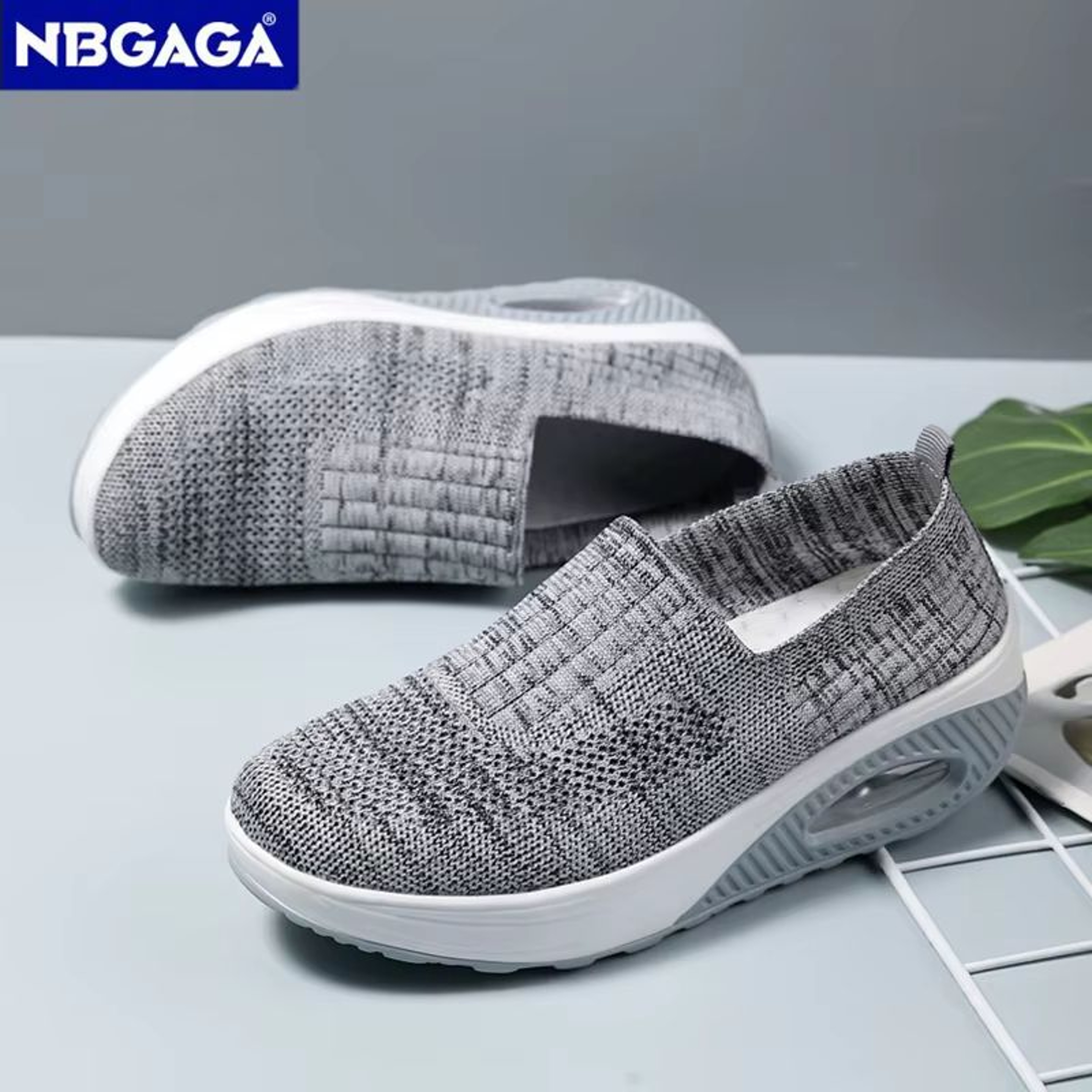 Womens Air Cushion Orthopedic Walking Shoes With NonSlip Wedge Sole 1