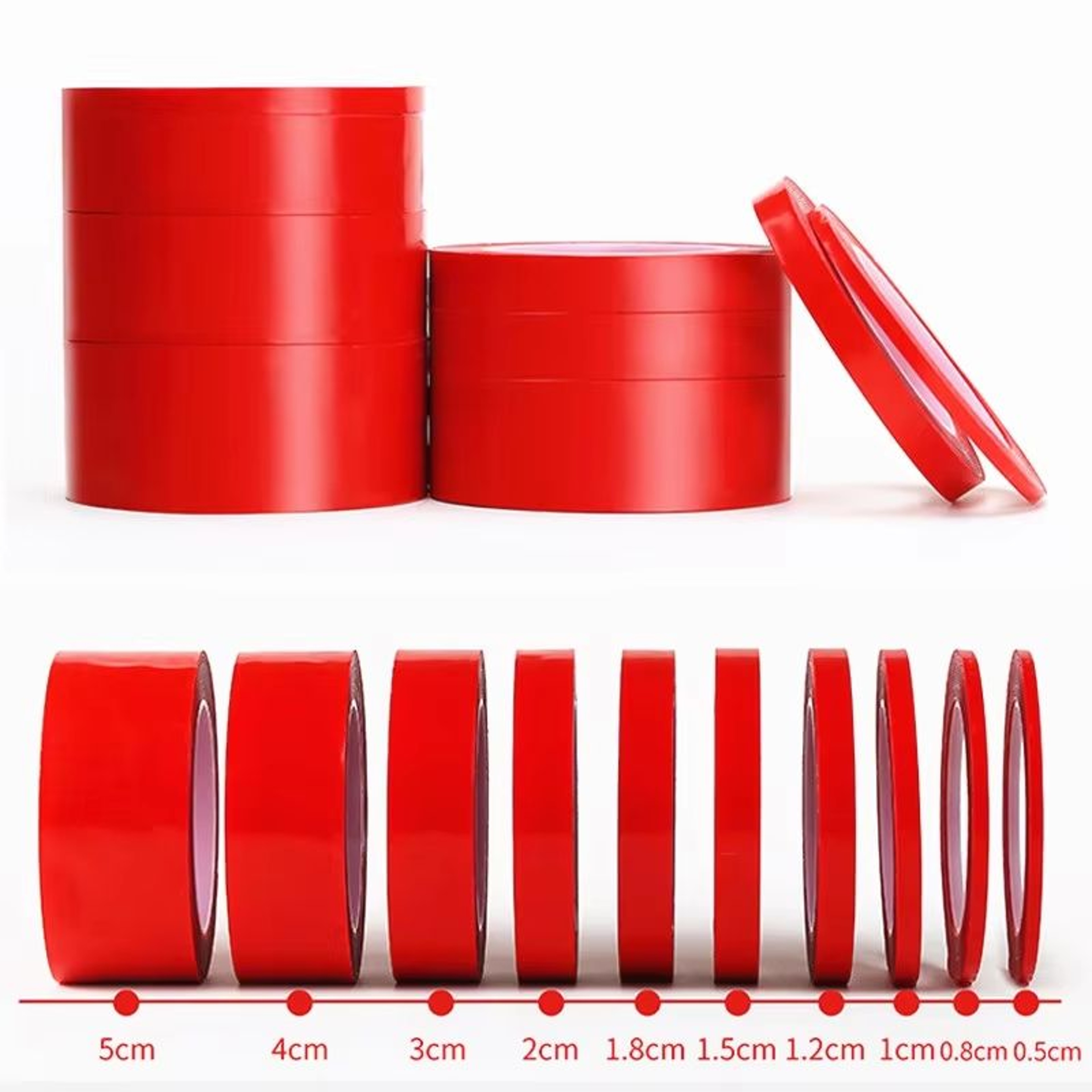 Transparent DoubleSided Nano Tape Washable Adhesive Strong Bond Traceless Tape 4
