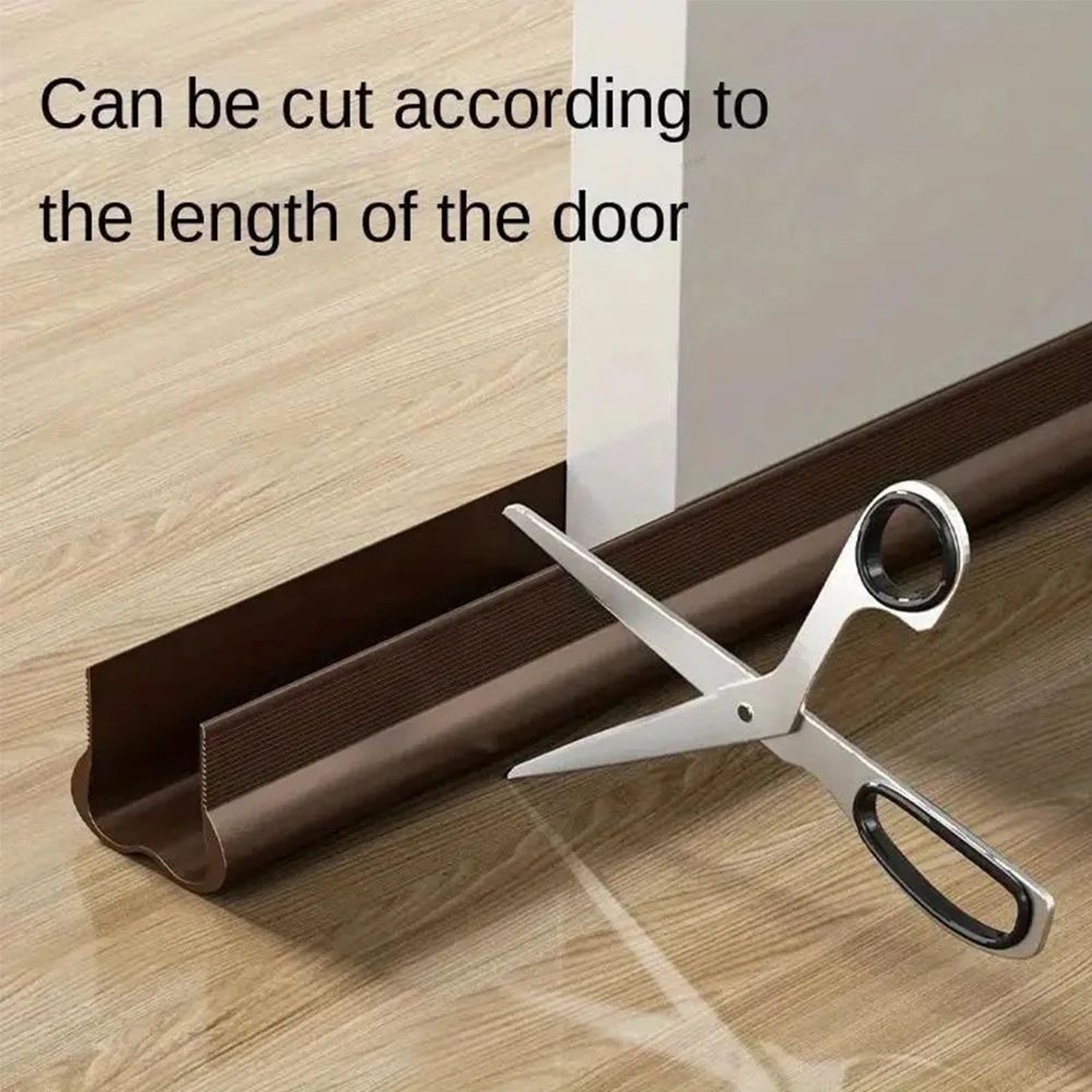 Flexible Door Bottom Sealing Strip Weatherproof Draft Stopper Tape 3