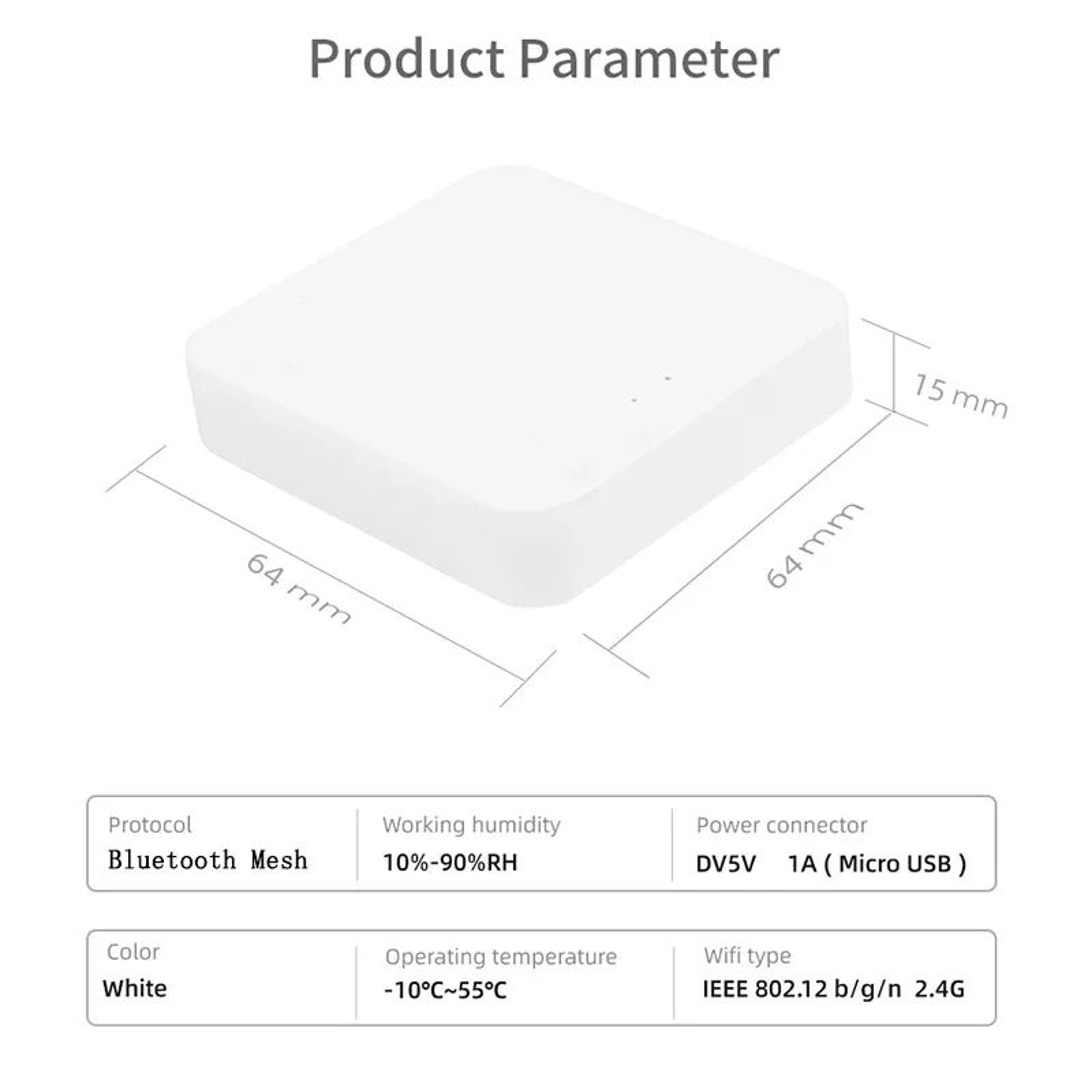 Wireless Smart Home Bluetooth  ZigBee Gateway Hub Alexa  Google Home Voice Control 2