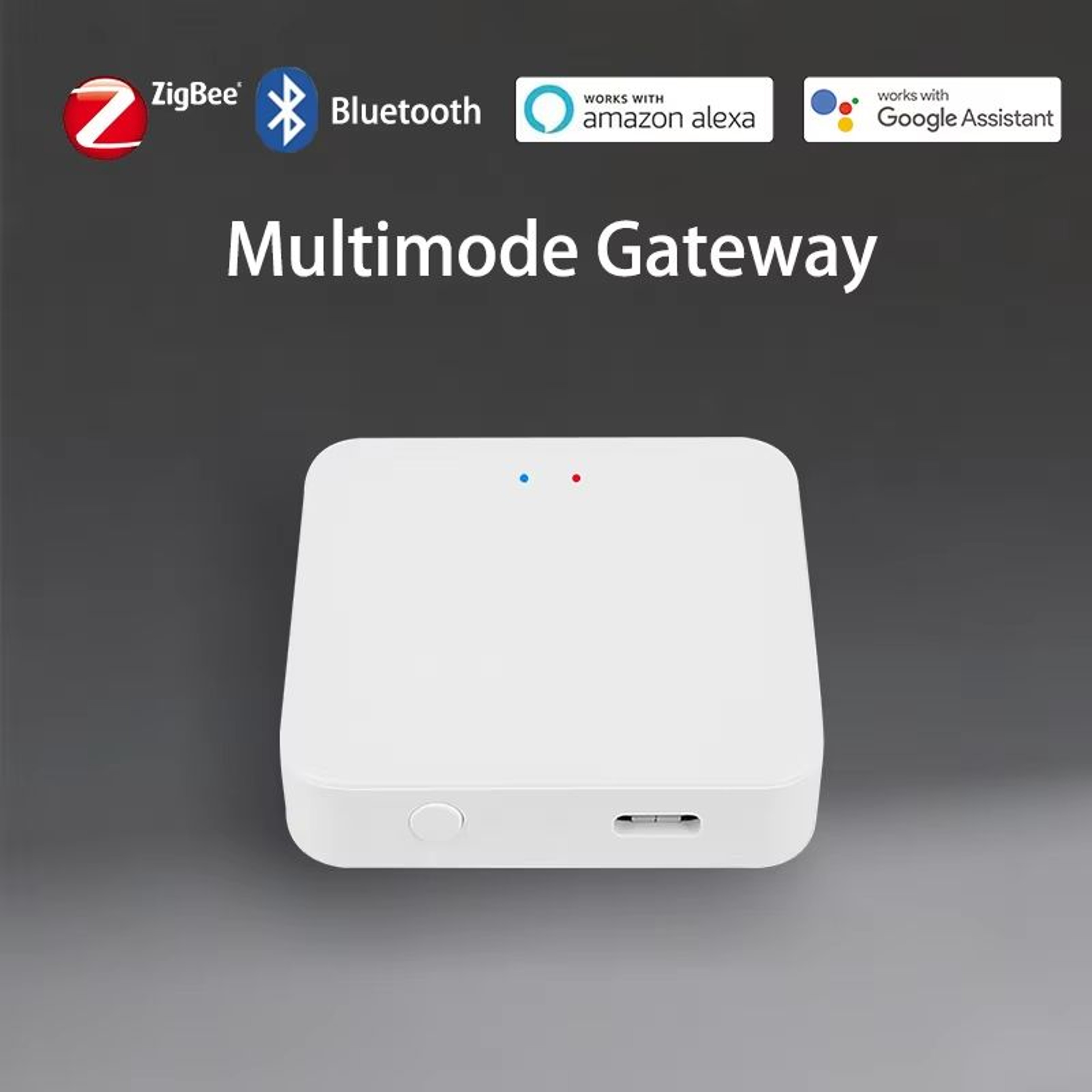 Wireless Smart Home Bluetooth  ZigBee Gateway Hub Alexa  Google Home Voice Control 7