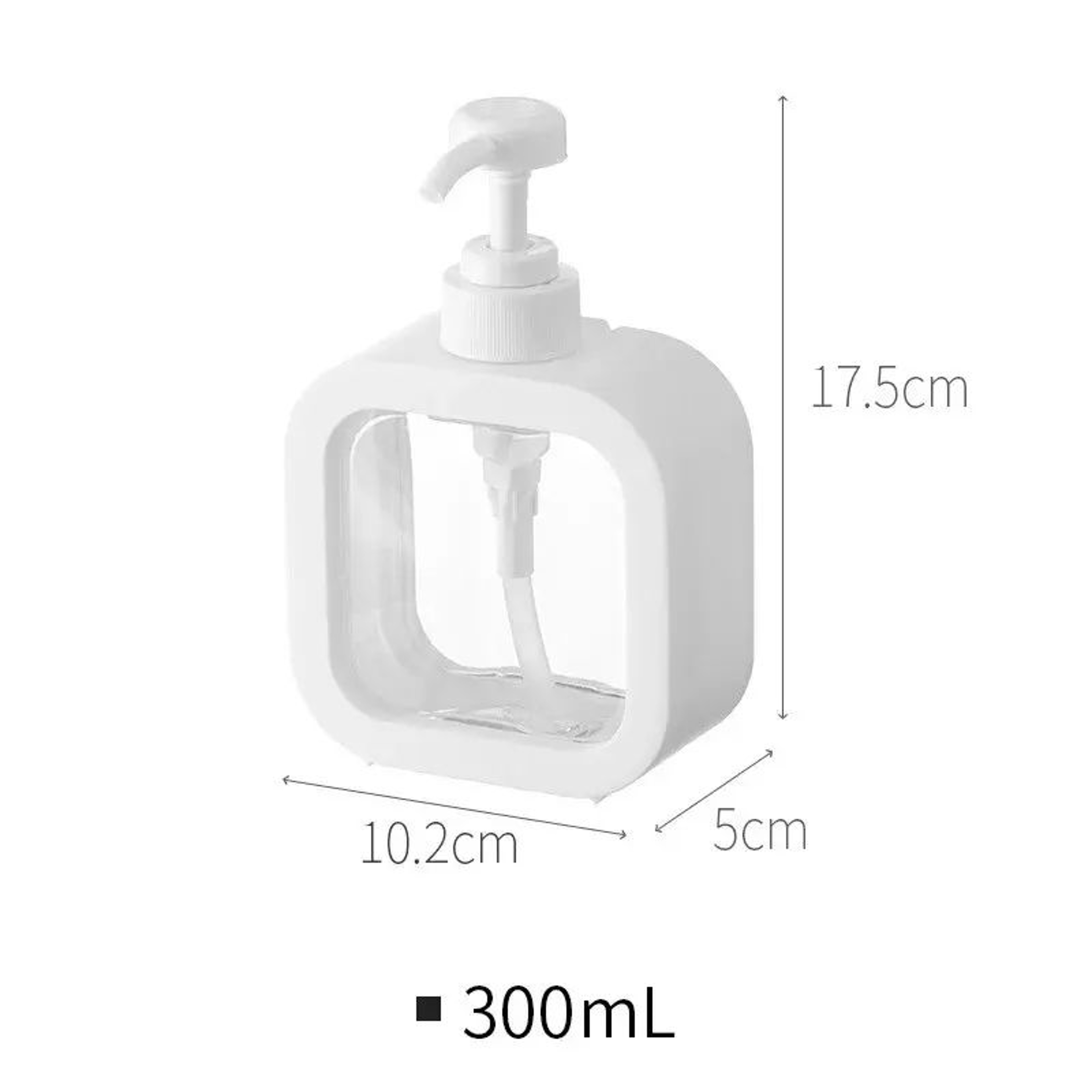 Large Capacity Laundry Detergent Dispensing Bottle Refillable Shower Gel Bottle With Pump Dispenser 5