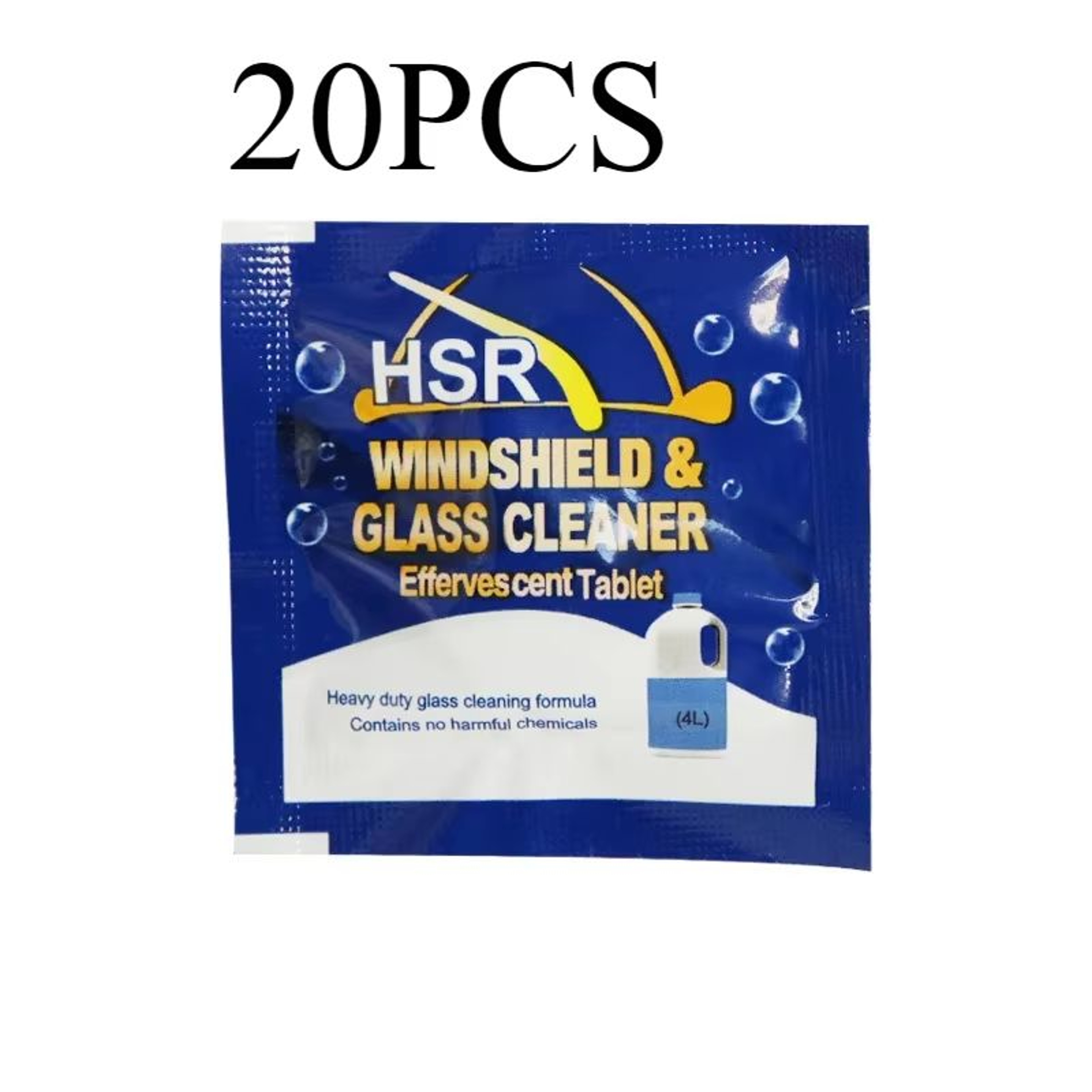 AllSeason Effervescent Windshield Washer Tablet Solid Concentrate 7