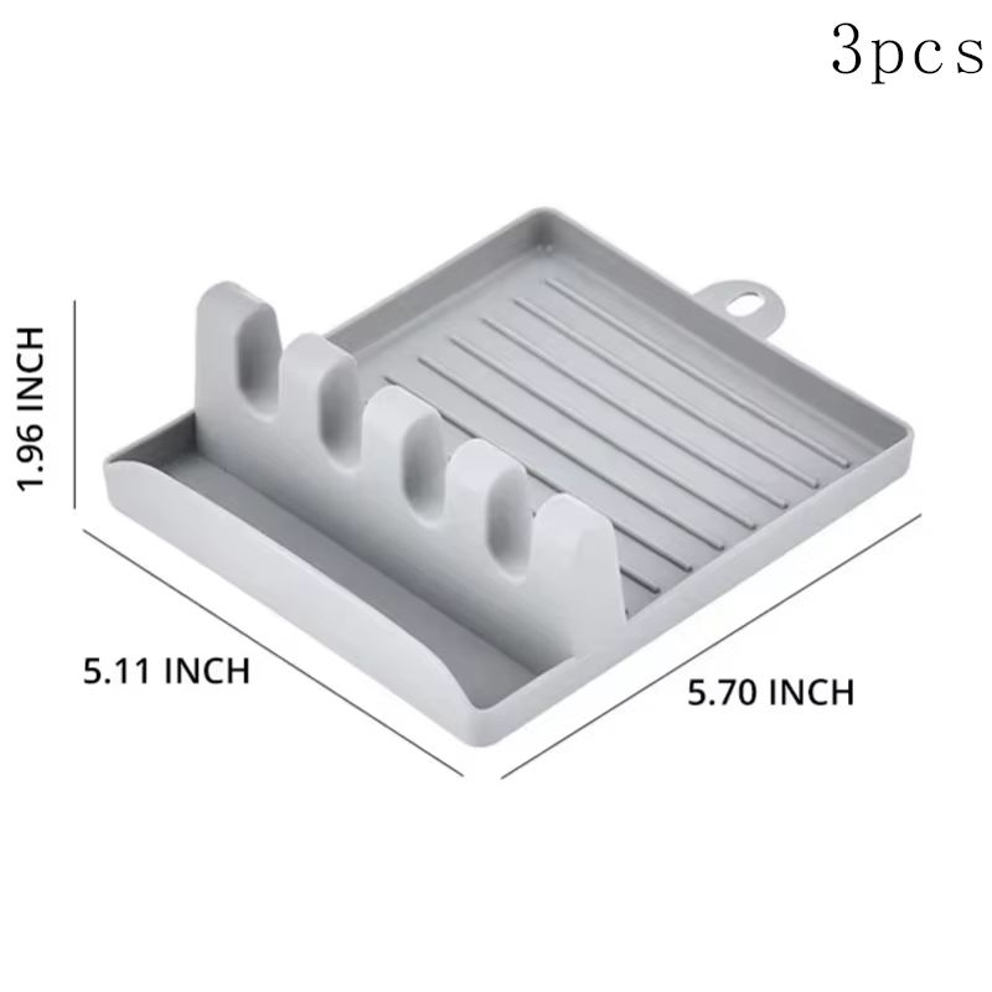 Countertop Kitchen Utensil  Lid Holder Rack Organizer 12
