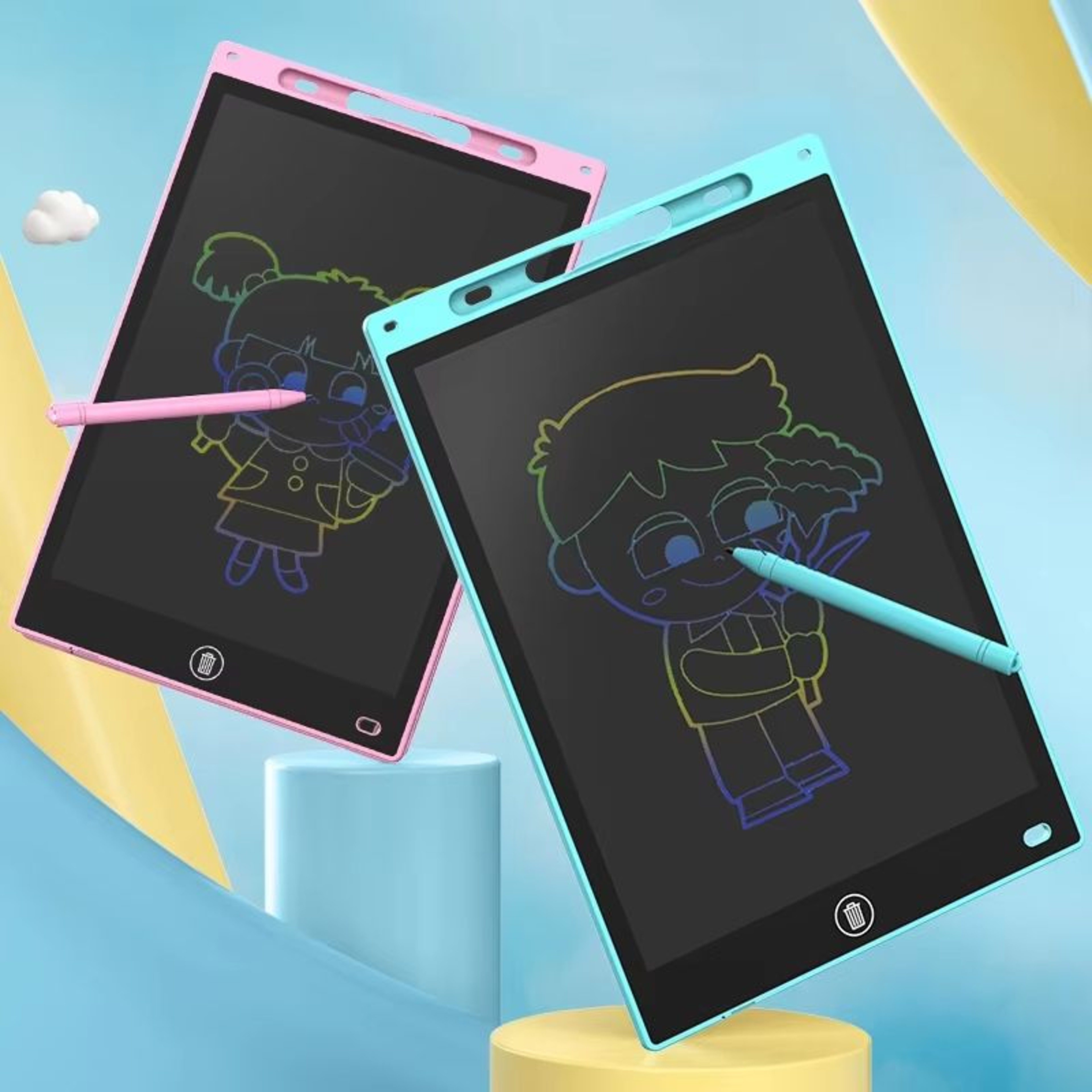 LCD Writing And Drawing Tablet For Digital Notes And Creative Sketching 0