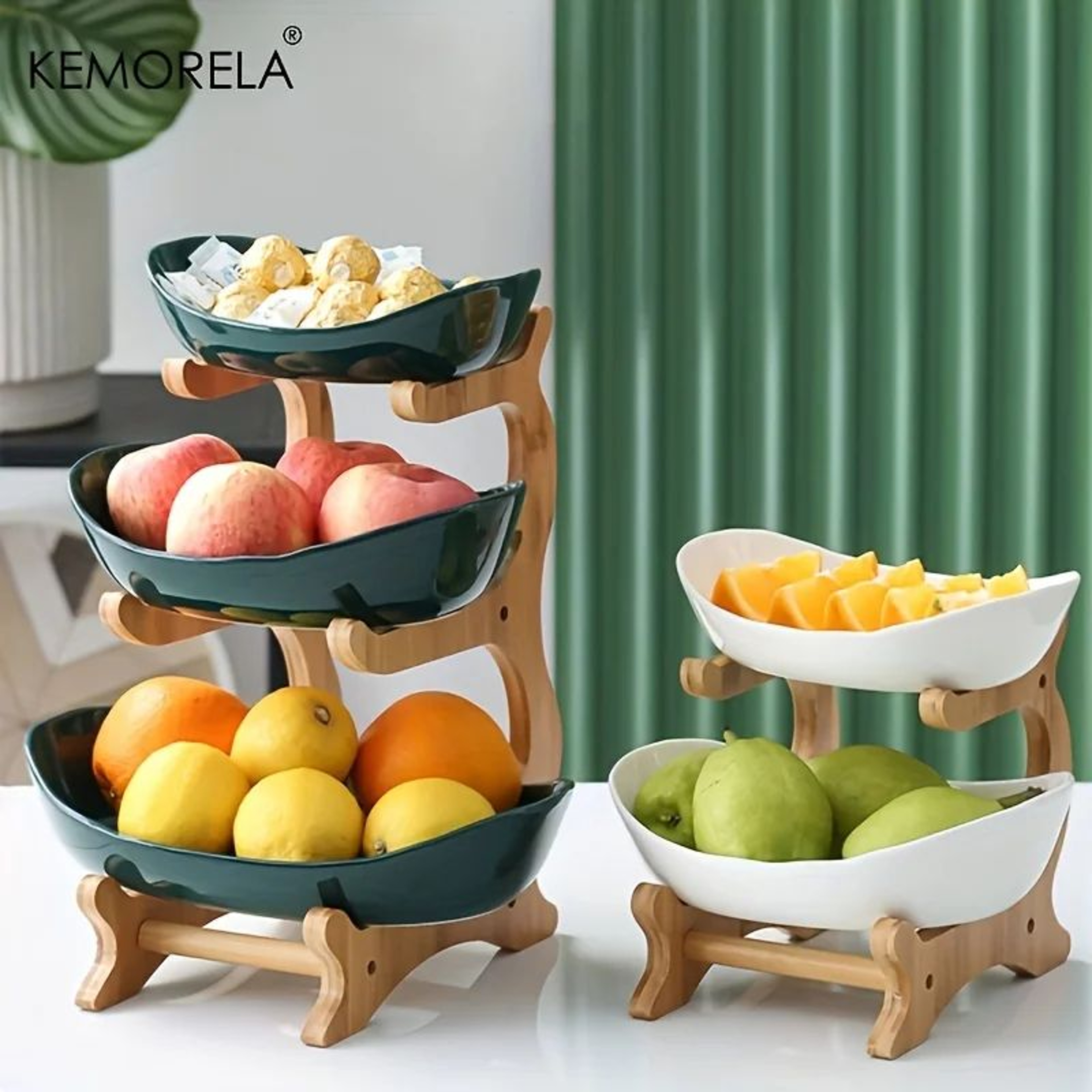23Layer Modern Plastic Fruit And Snack Serving Stand For Home 0