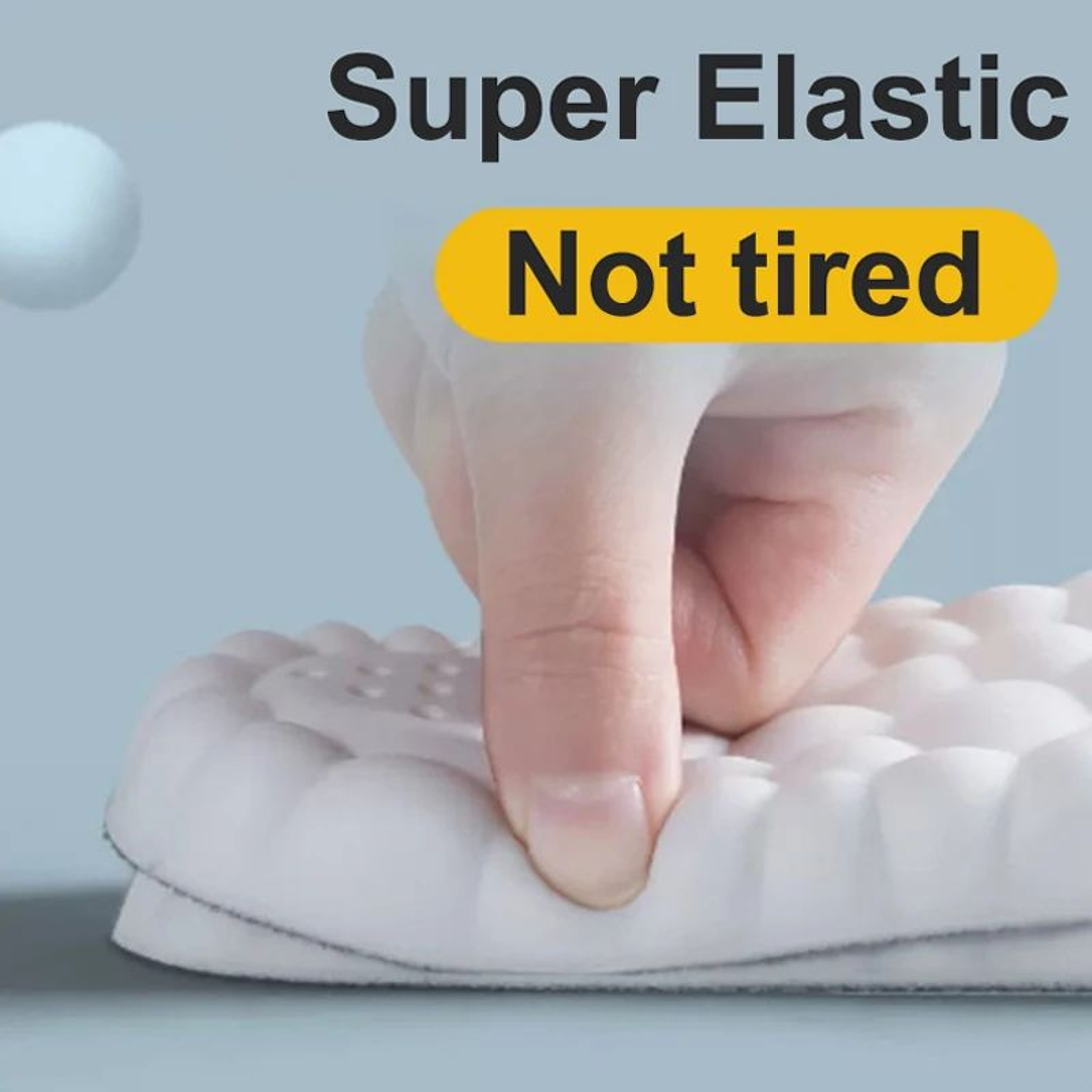 High Elasticity Latex Sport Insoles Breathable Arch Support Orthotic Shoe Pads 3