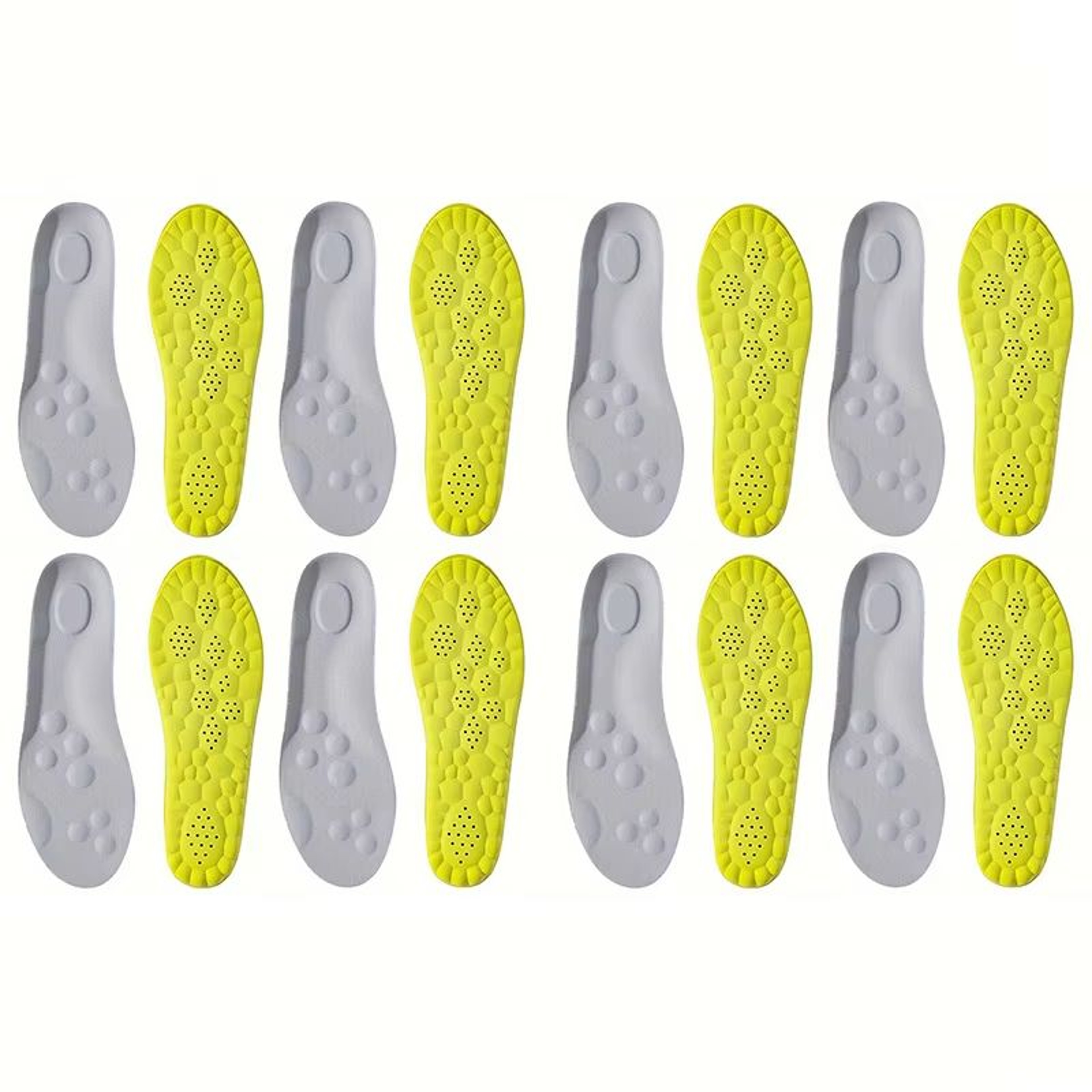 High Elasticity Latex Sport Insoles Breathable Arch Support Orthotic Shoe Pads 16
