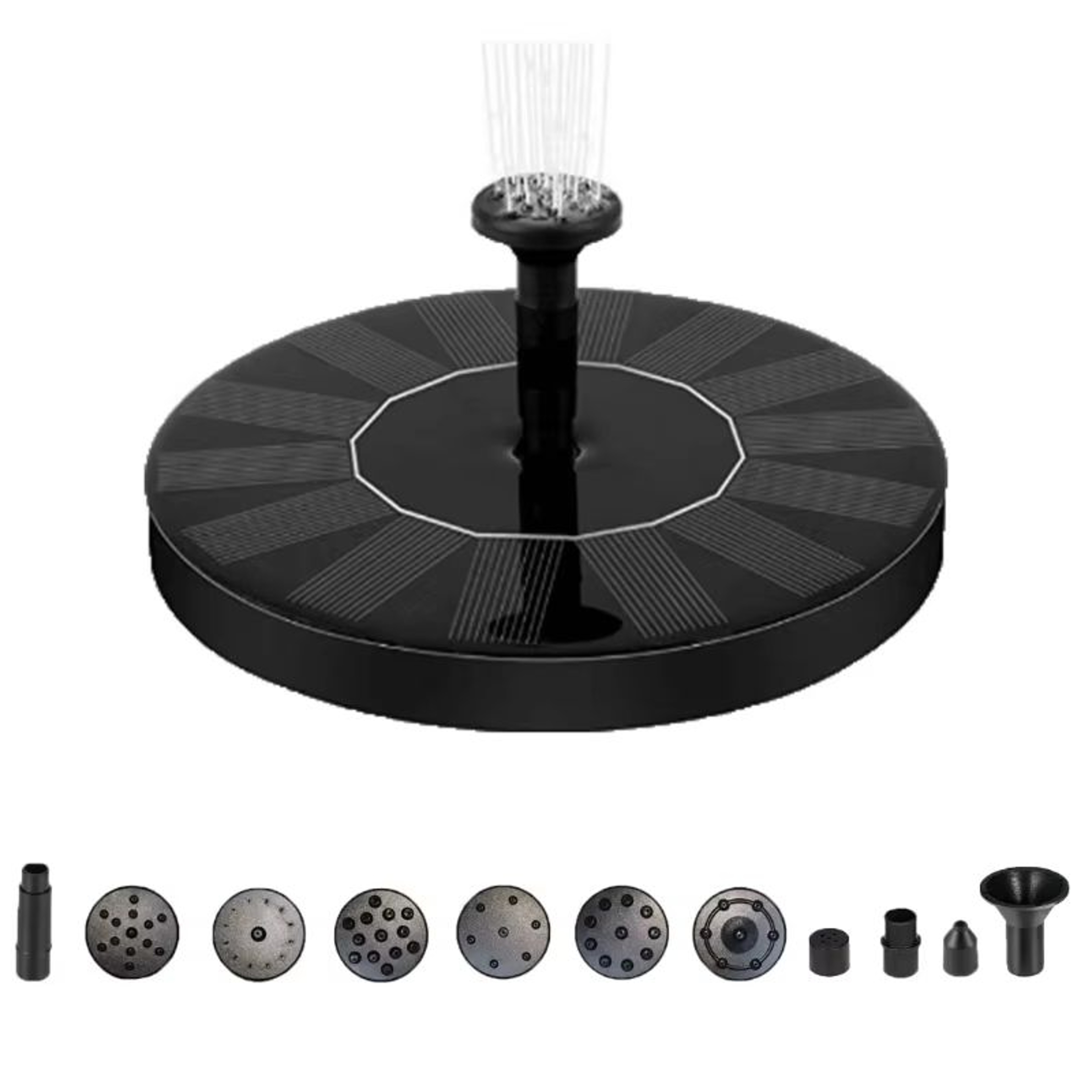 Solar Powered Outdoor Fountain Pump For Garden Pond Pool 5