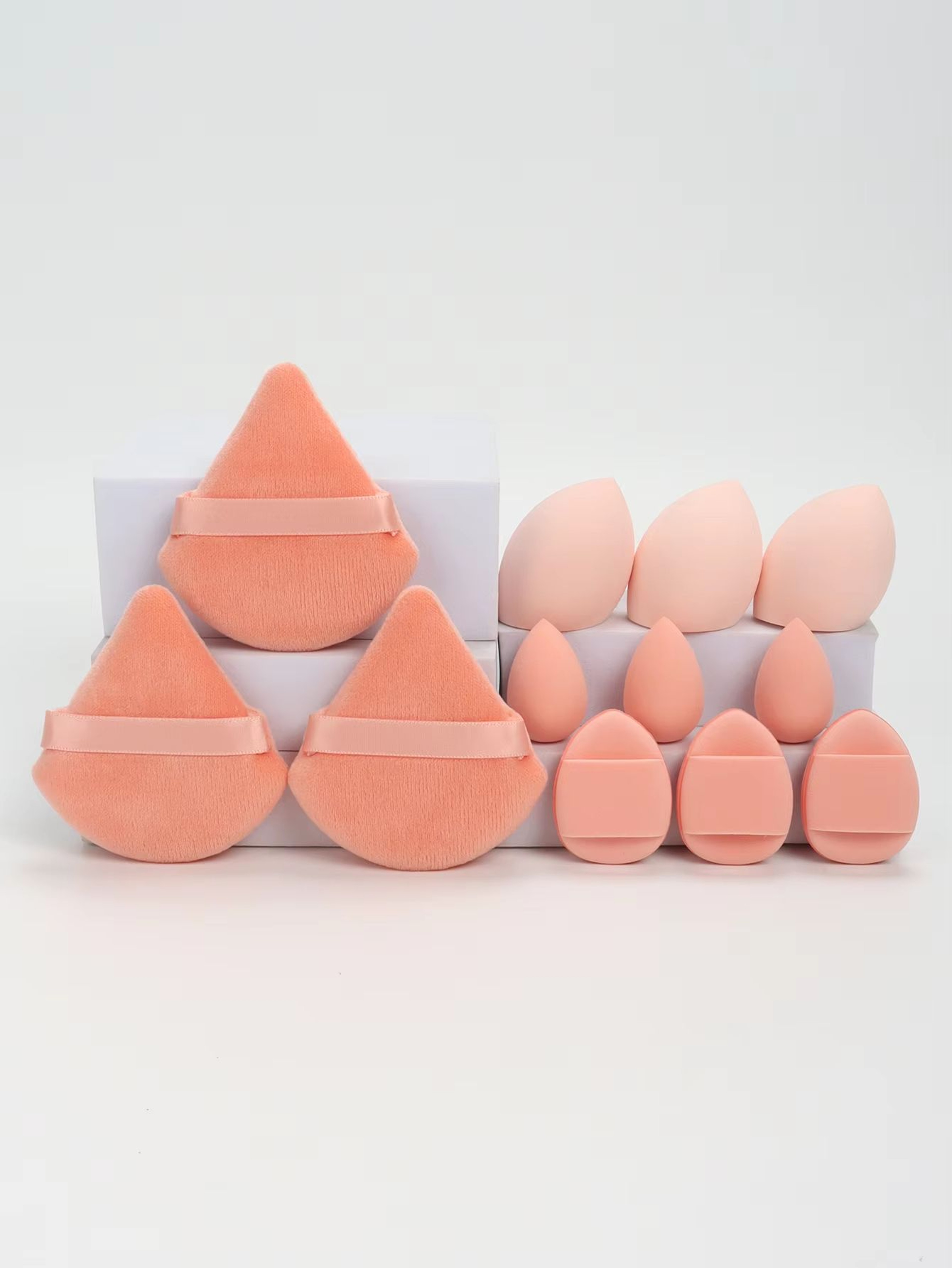 12Piece AllPurpose Makeup Sponge Set For Flawless Application 10